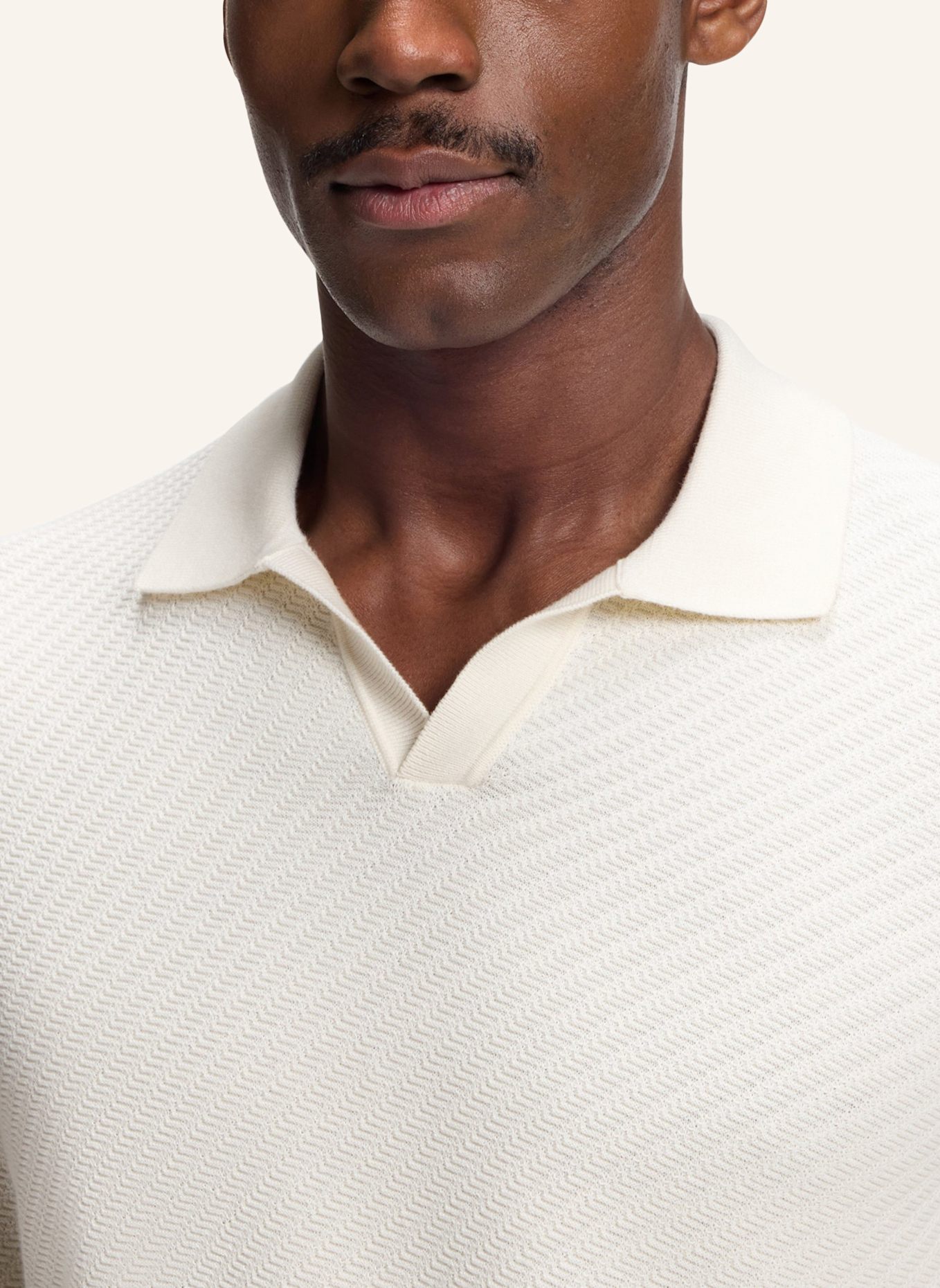BOSS Pullover H-LOMARINO Regular Fit: WEISS