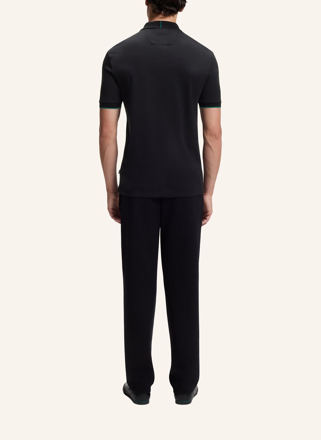 BOSS Poloshirt C-PARLAY 80_AM Regular Fit: SCHWARZ