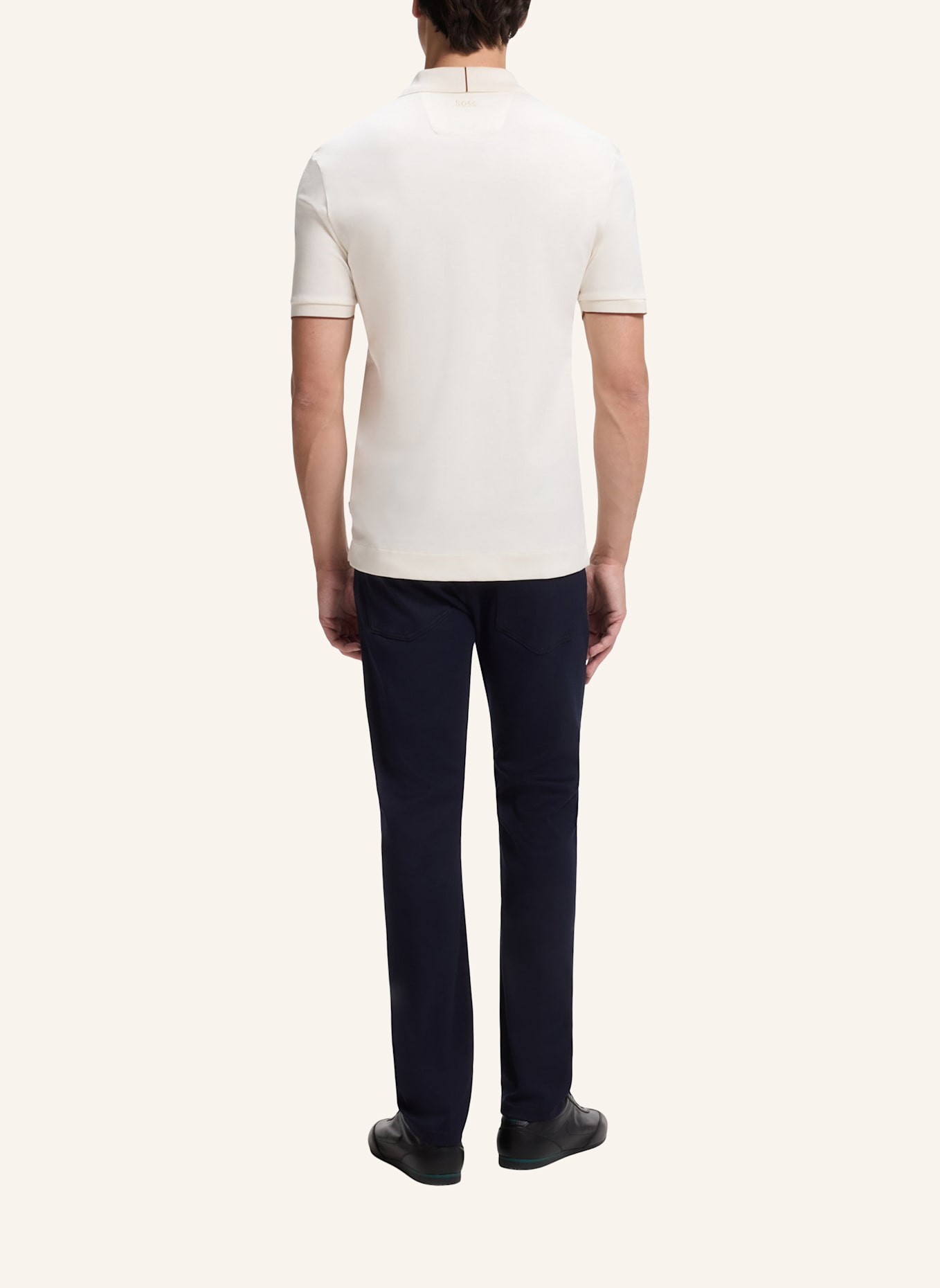 BOSS Poloshirt C-PARLAY 80_AM Regular Fit: WEISS