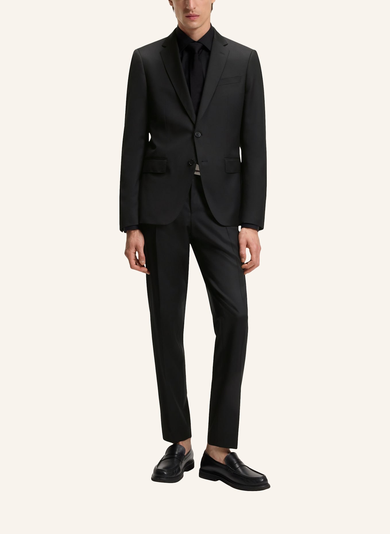 BOSS Anzugsakko HUGE Slim Fit: SCHWARZ