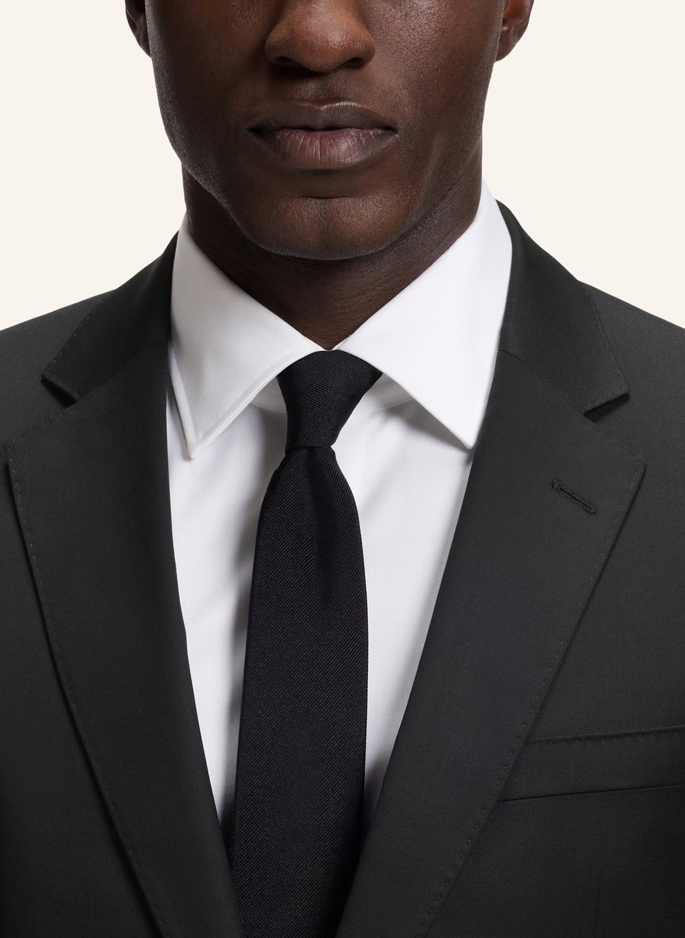 BOSS Anzugsakko HUGE Slim Fit: SCHWARZ
