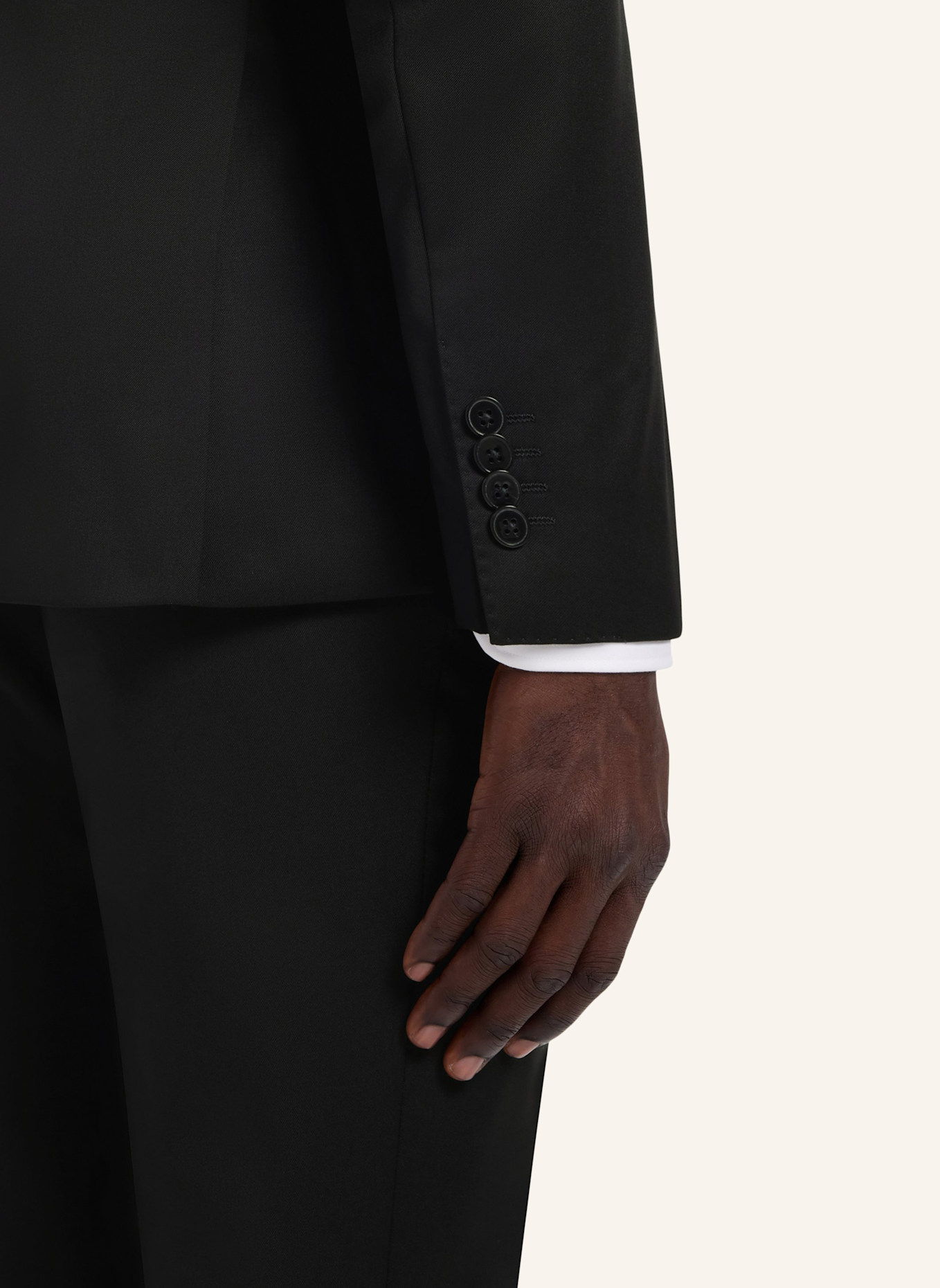 BOSS Anzugsakko HUGE Slim Fit: SCHWARZ