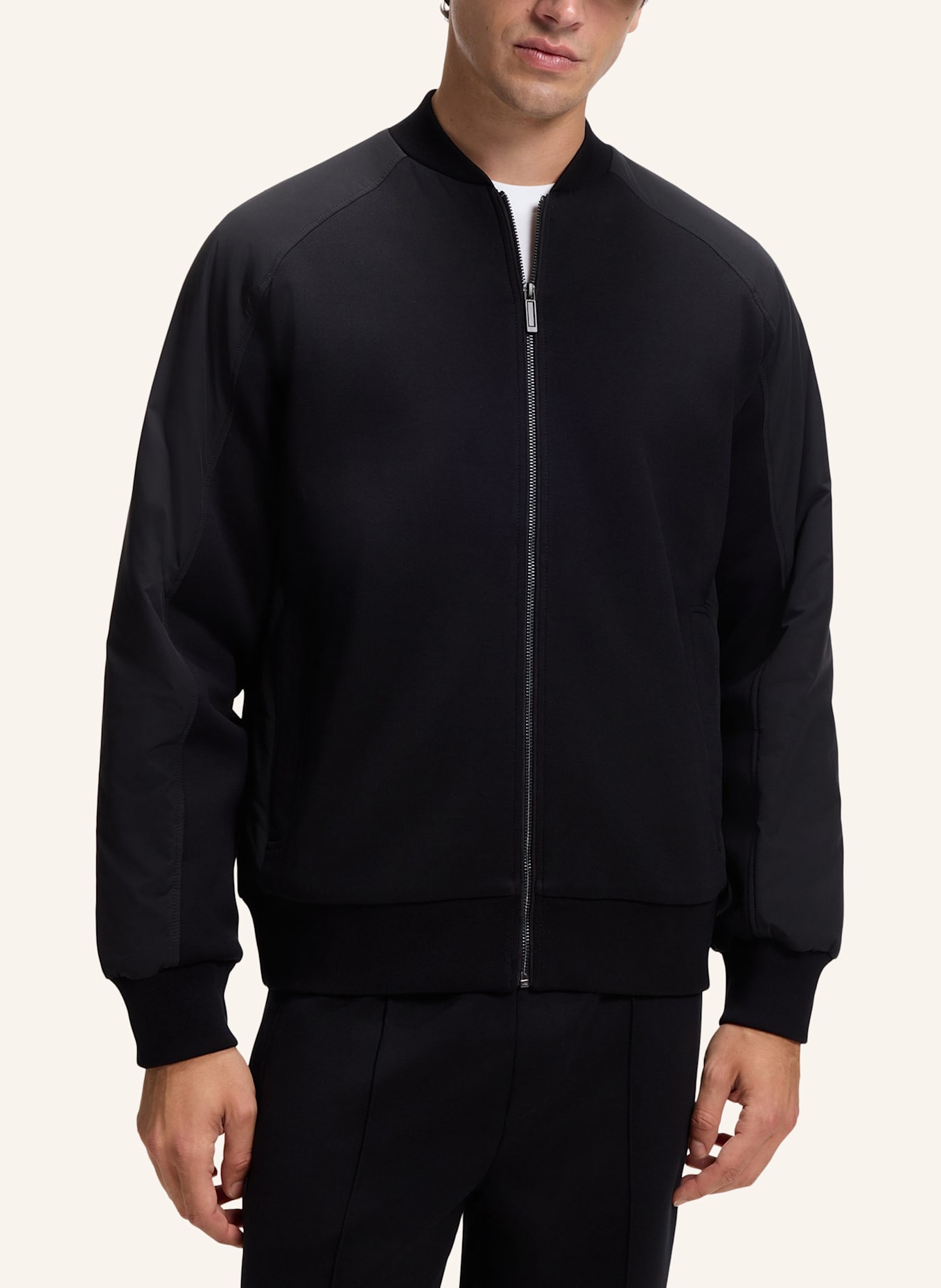 BOSS Woven Cap ZED-J_AM: SCHWARZ