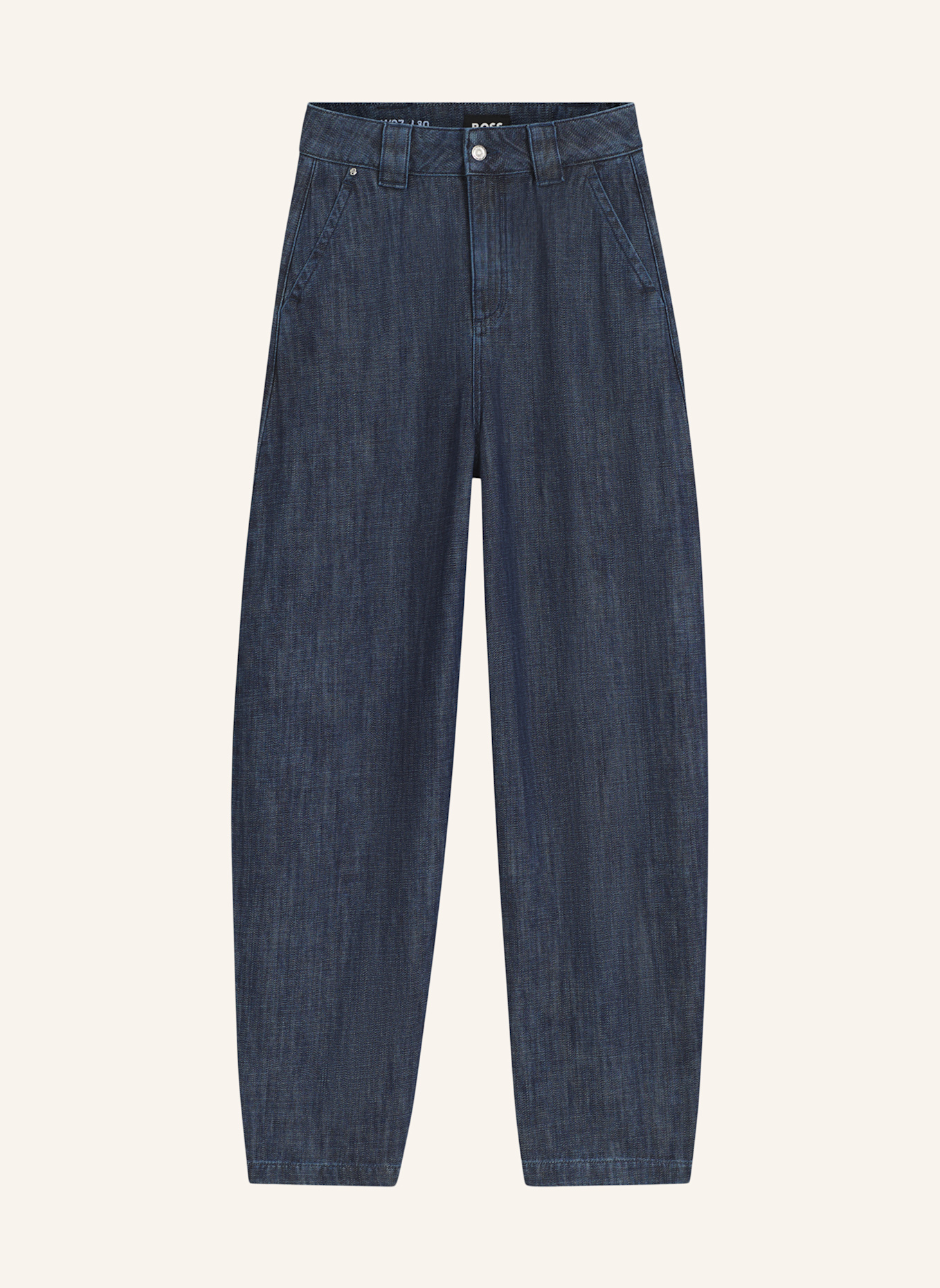 BOSS Jeans SEASONAL BARREL Relaxed Fit: DUNKELBLAU