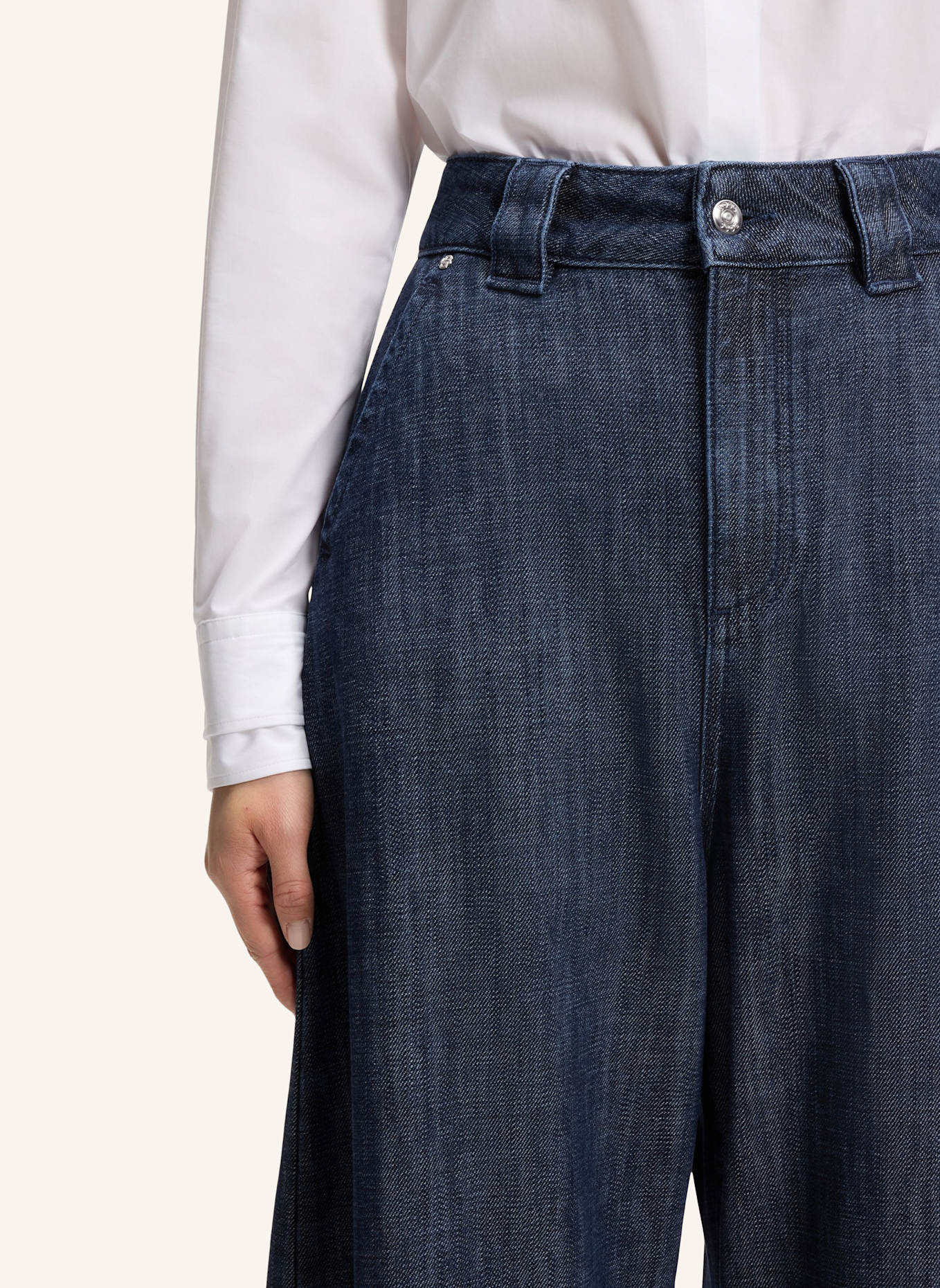 BOSS Jeans SEASONAL BARREL Relaxed Fit: DUNKELBLAU