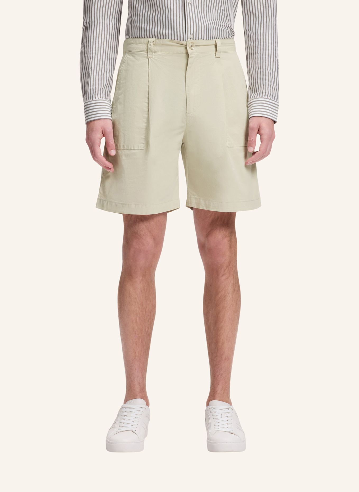 BOSS Kurze Hose CHINO_ST_SHORT_1: BEIGE