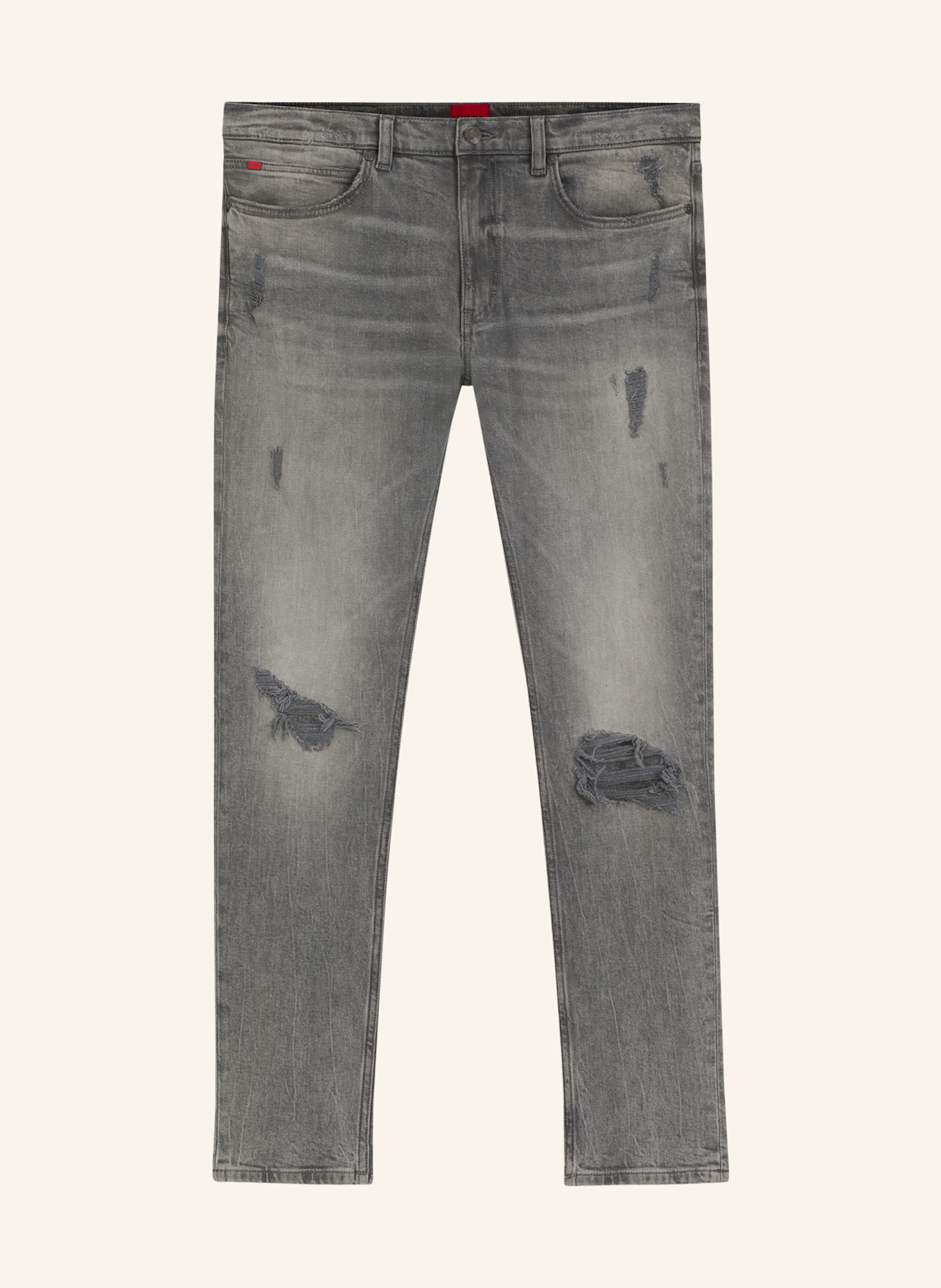 HUGO Jeans HUGO 734 Extra-Slim Fit: SILBER