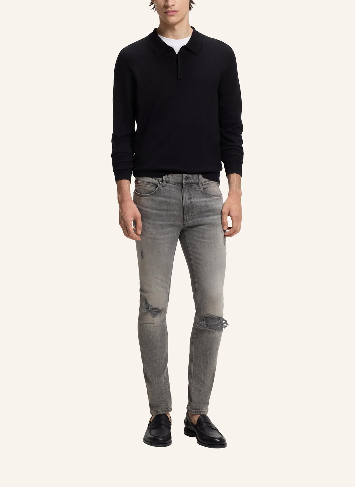 HUGO Jeans HUGO 734 Extra-Slim Fit: SILBER