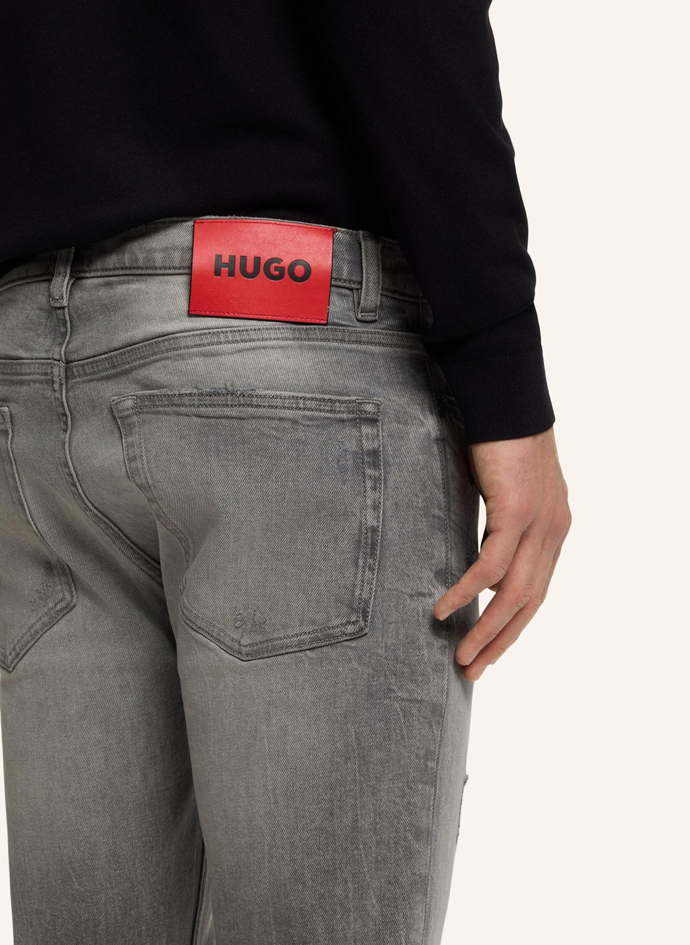 HUGO Jeans HUGO 734 Extra-Slim Fit: SILBER