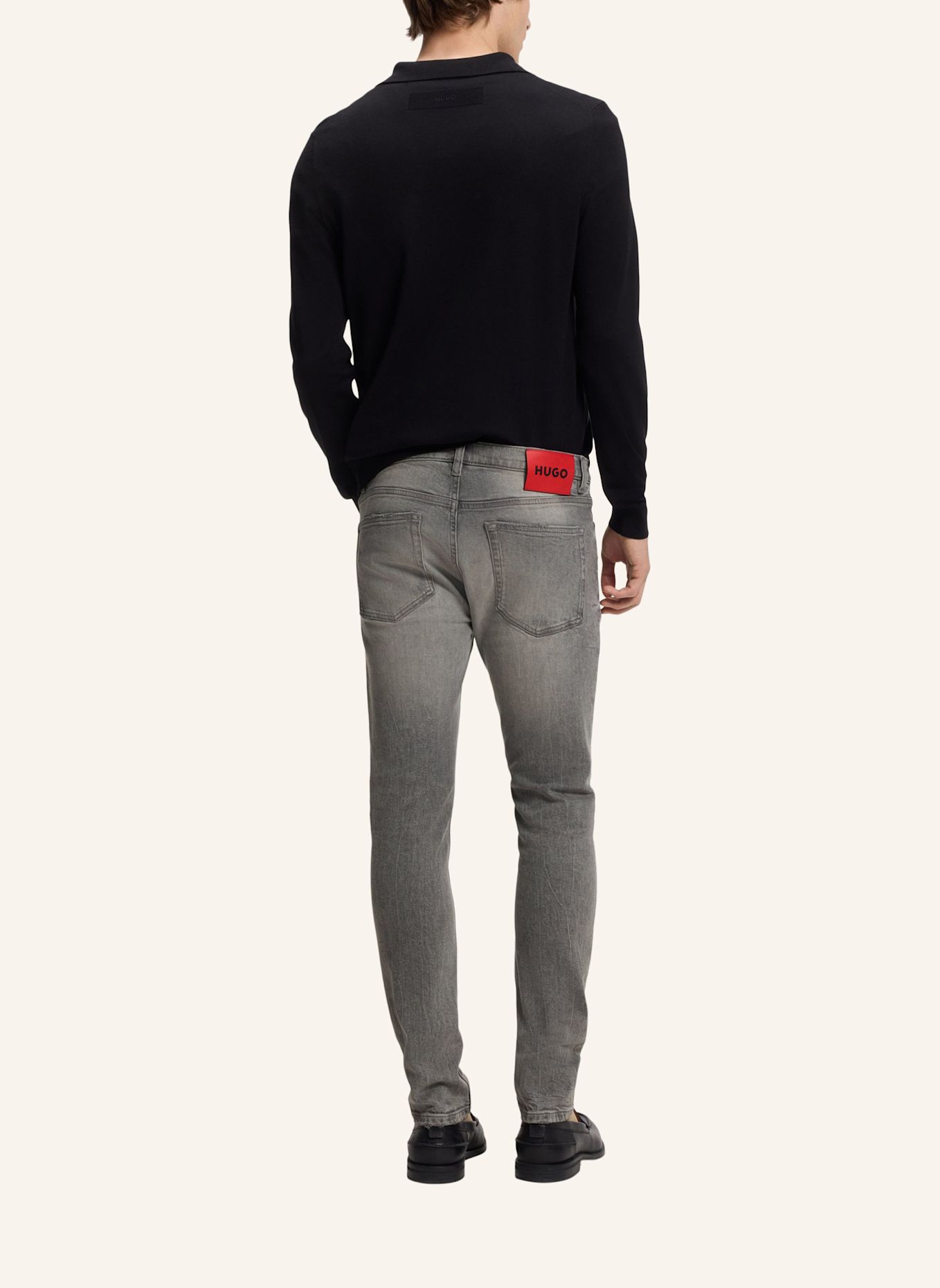 HUGO Jeans HUGO 734 Extra-Slim Fit: SILBER