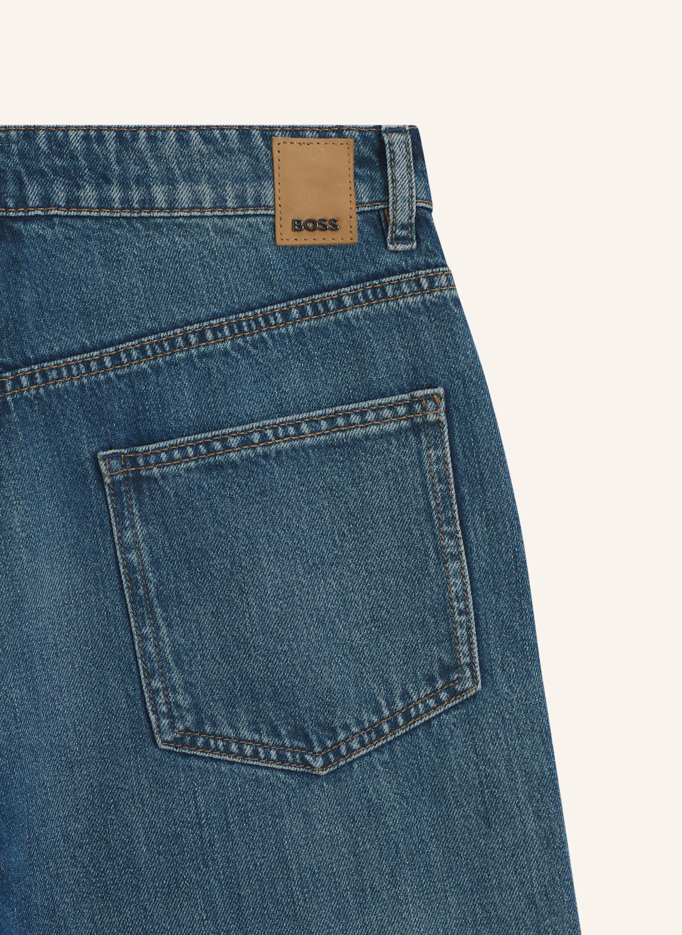 BOSS Jeans CROSSROAD-BF 3.0 Boyfriend Fit: BLAU