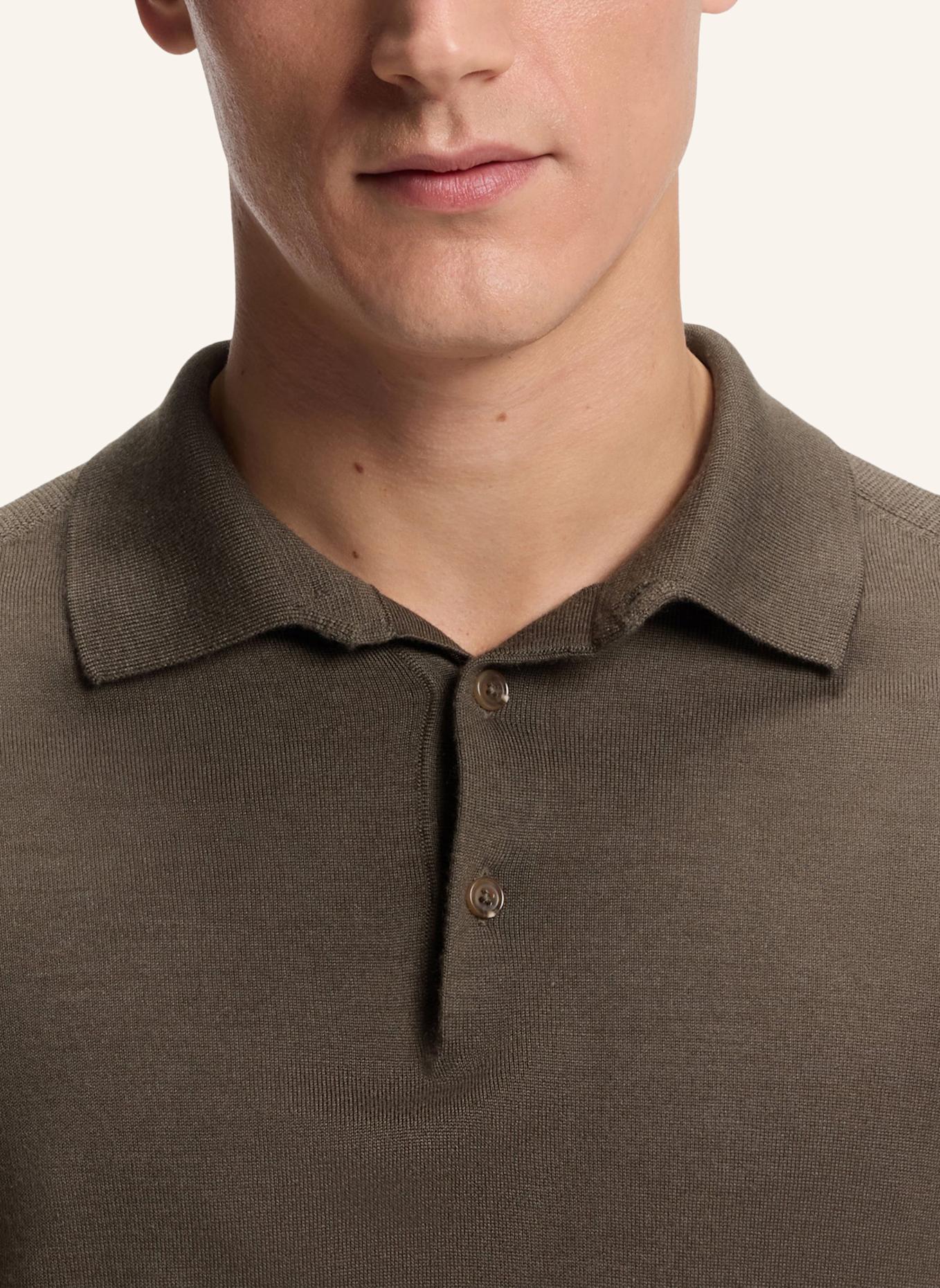 BOSS Pullover L-OVIO Regular Fit: BRAUN