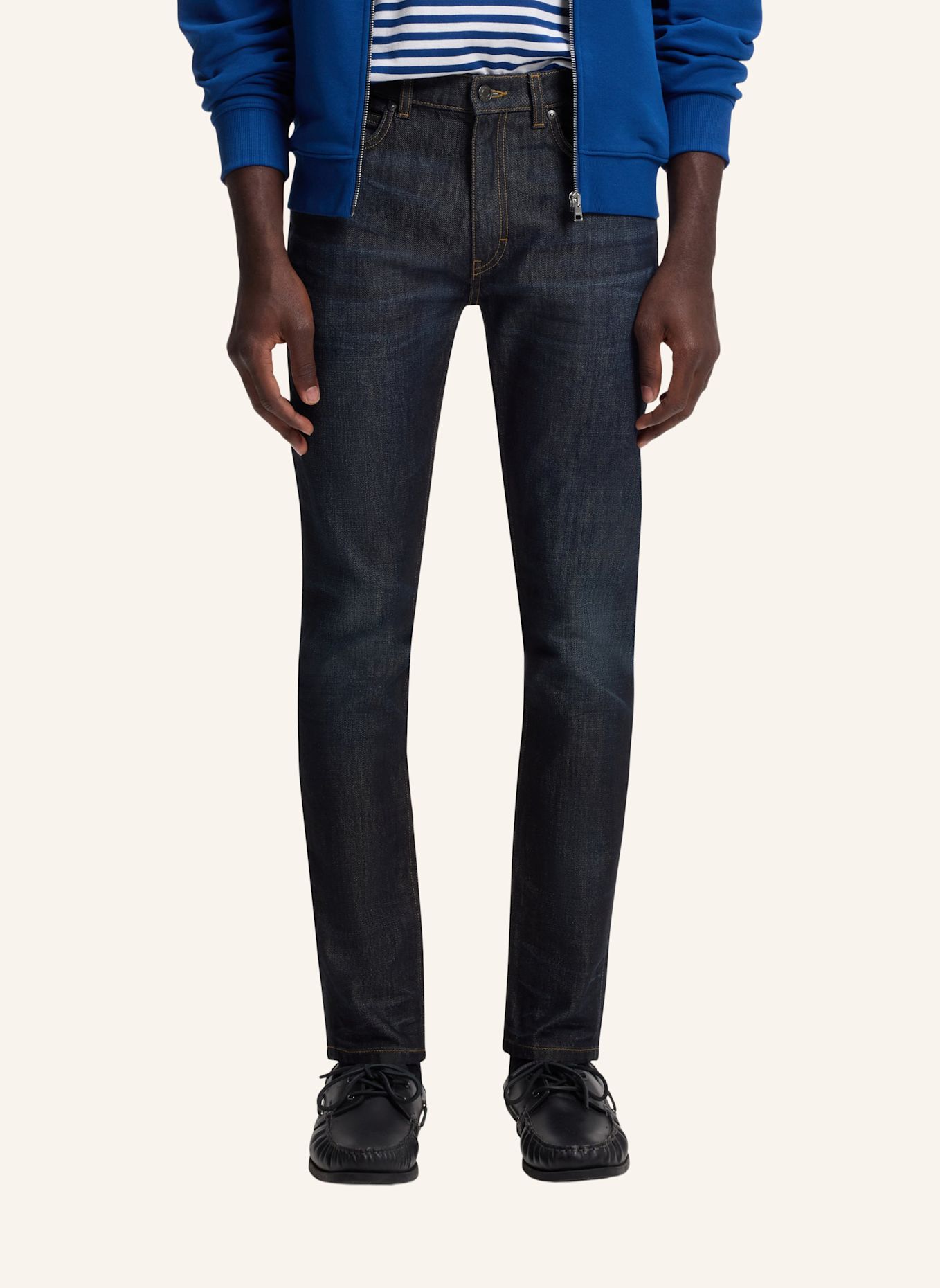 HUGO Jeans HUGO 734 Extra-Slim Fit: DUNKELBLAU