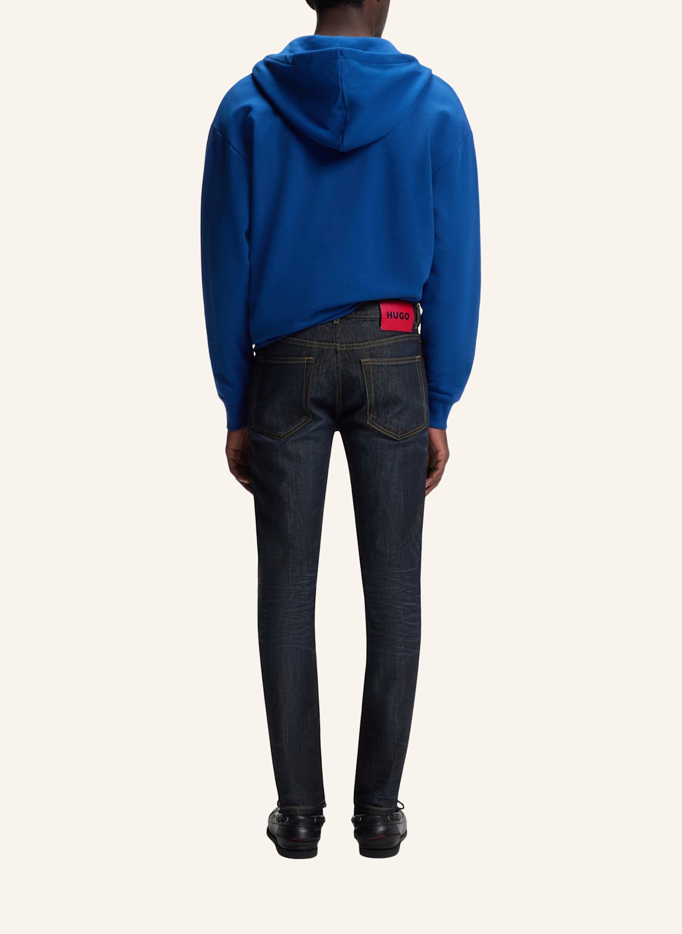 HUGO Jeans HUGO 734 Extra-Slim Fit: DUNKELBLAU