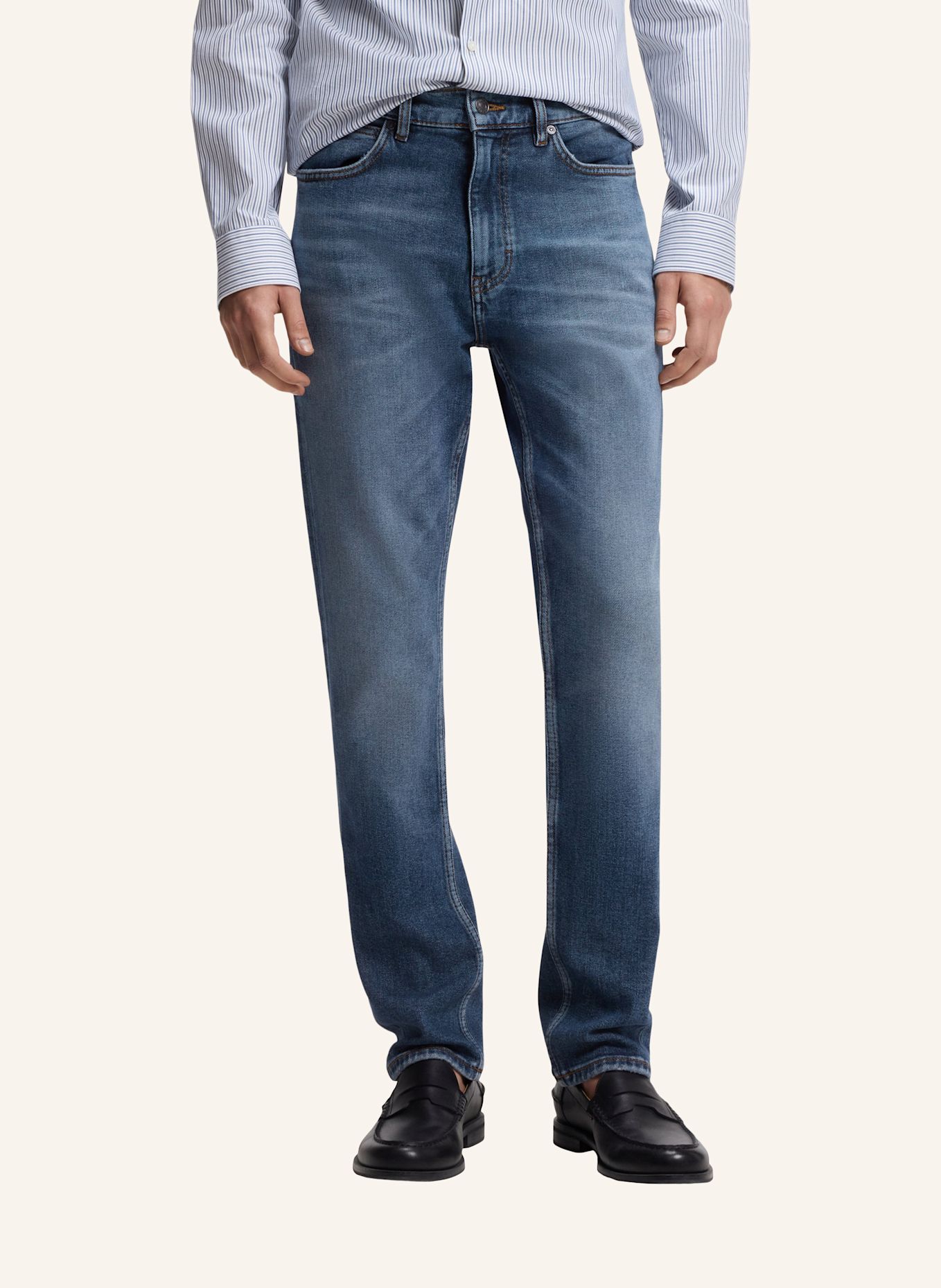 HUGO Jeans HUGO 708 Slim Fit: BLAU