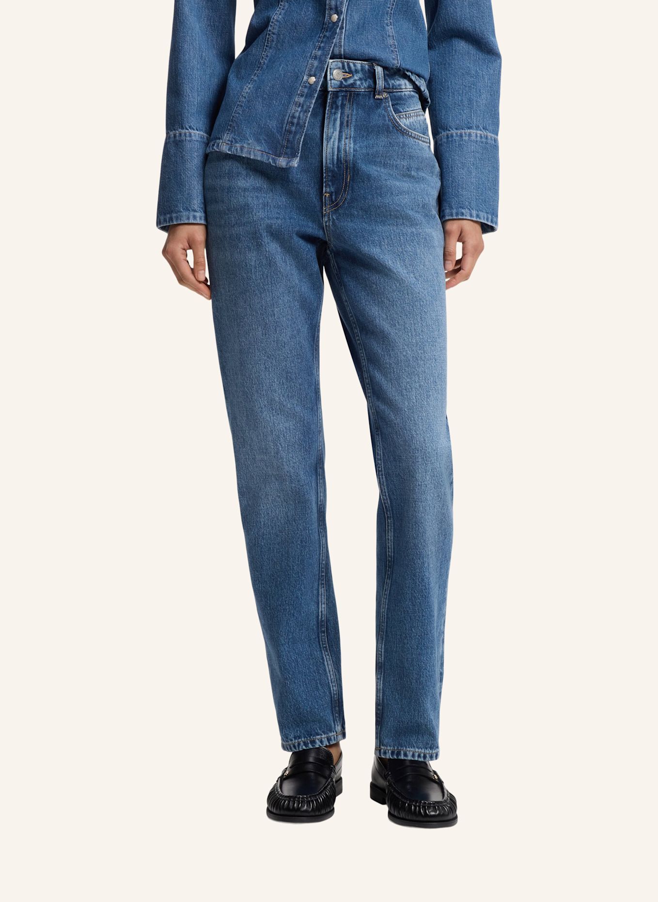 BOSS Jeans C_ADA SLIM HR 2.0 Regular Fit: DUNKELBLAU