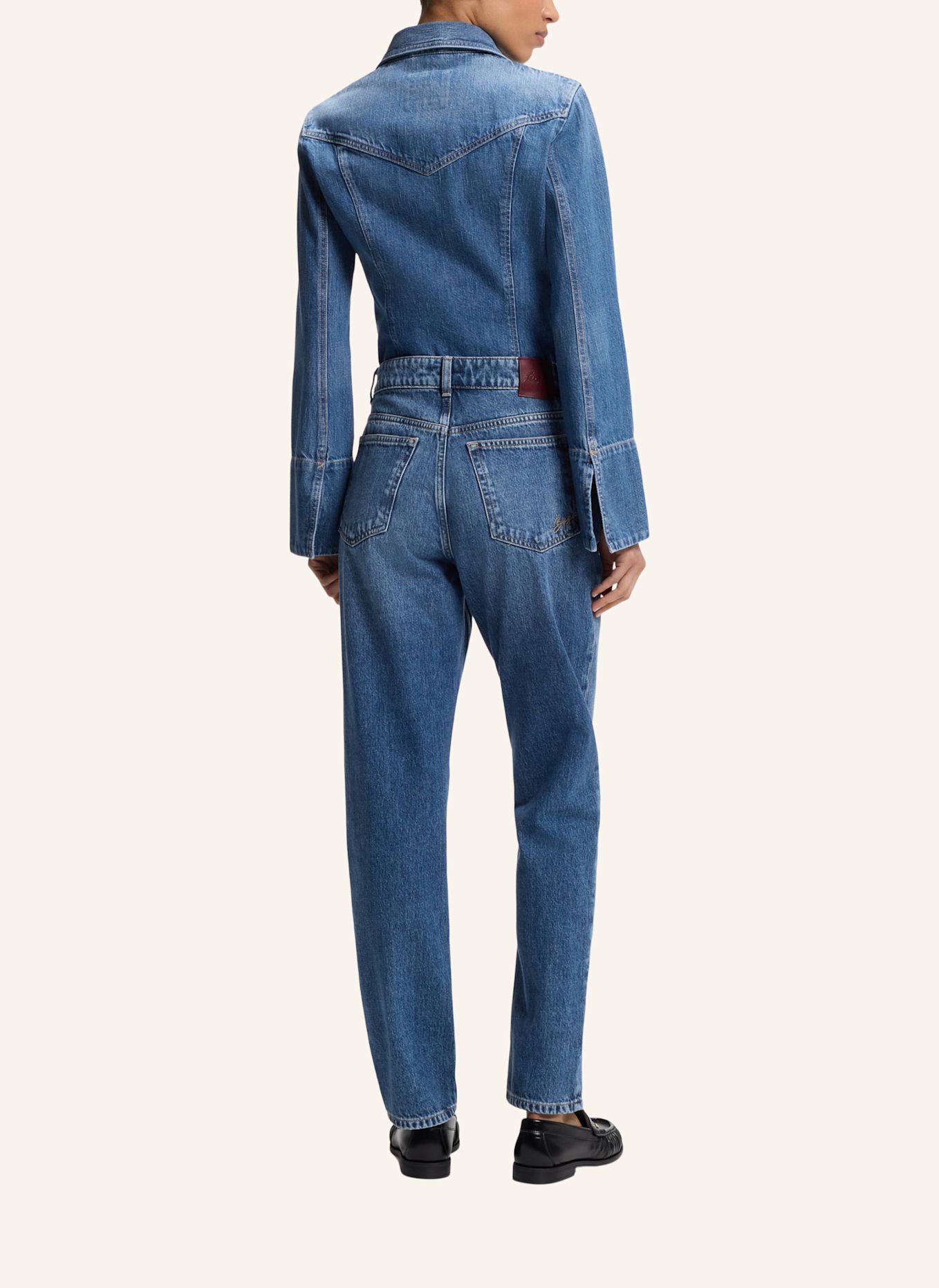 BOSS Jeans C_ADA SLIM HR 2.0 Regular Fit: DUNKELBLAU