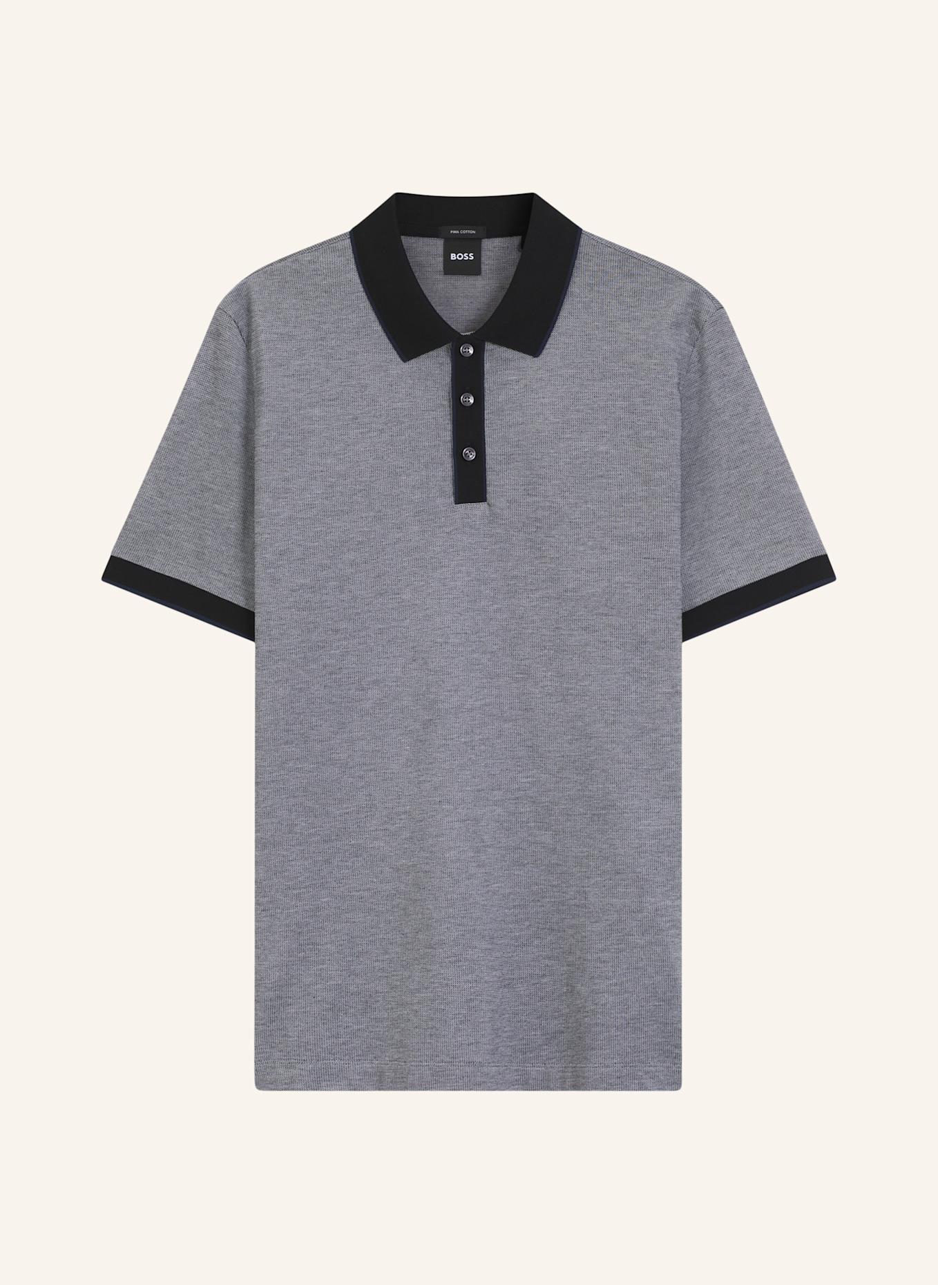 BOSS Polo H-PARLAY 81 Regular Fit: SCHWARZ