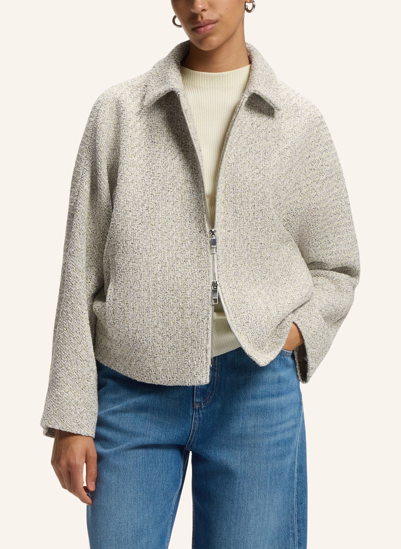 BOSS Blazer JIBALA2 Regular Fit: NEONGELB