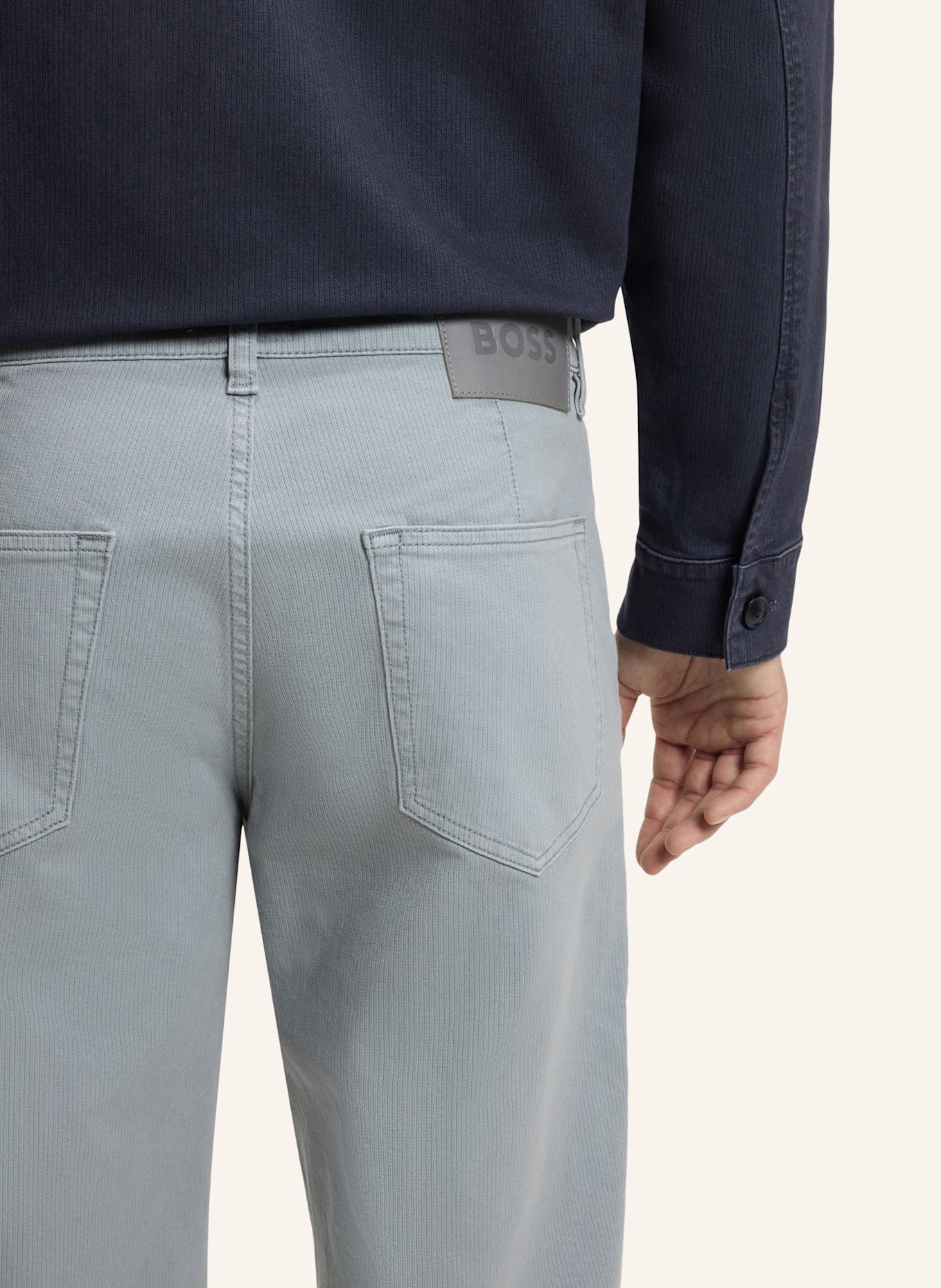 BOSS Jeans SKYE_HYBRID BO Tapered Fit: GRAU