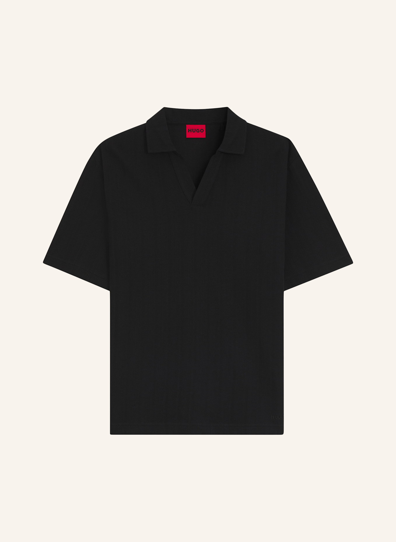 HUGO Poloshirt DALIBO Relaxed Fit: SCHWARZ