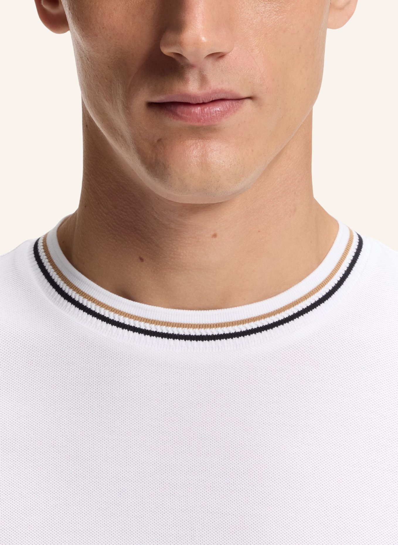 BOSS T-Shirt C-TAUT 40 Regular Fit: WEISS