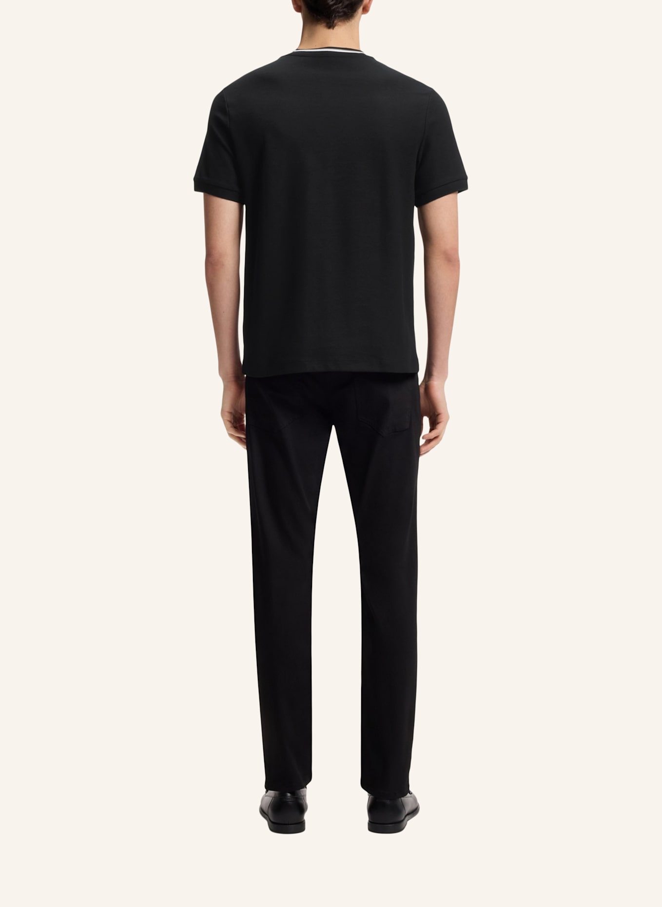 BOSS T-Shirt C-TAUT 40 Regular Fit: SCHWARZ