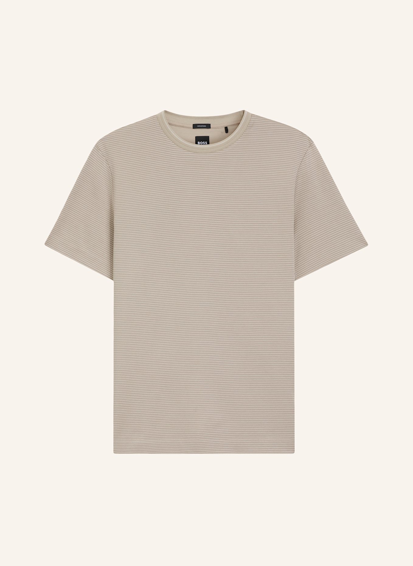 BOSS T-Shirt H-THOMPSON 242 Regular Fit: BEIGE
