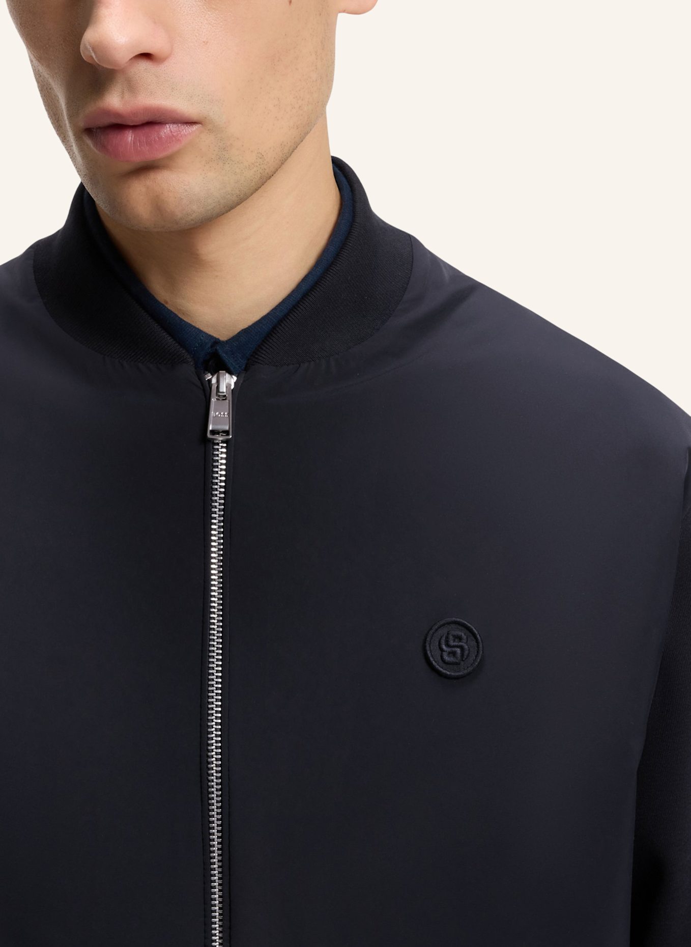 BOSS Sweatshirt C-SKILES 98 Regular Fit: DUNKELBLAU