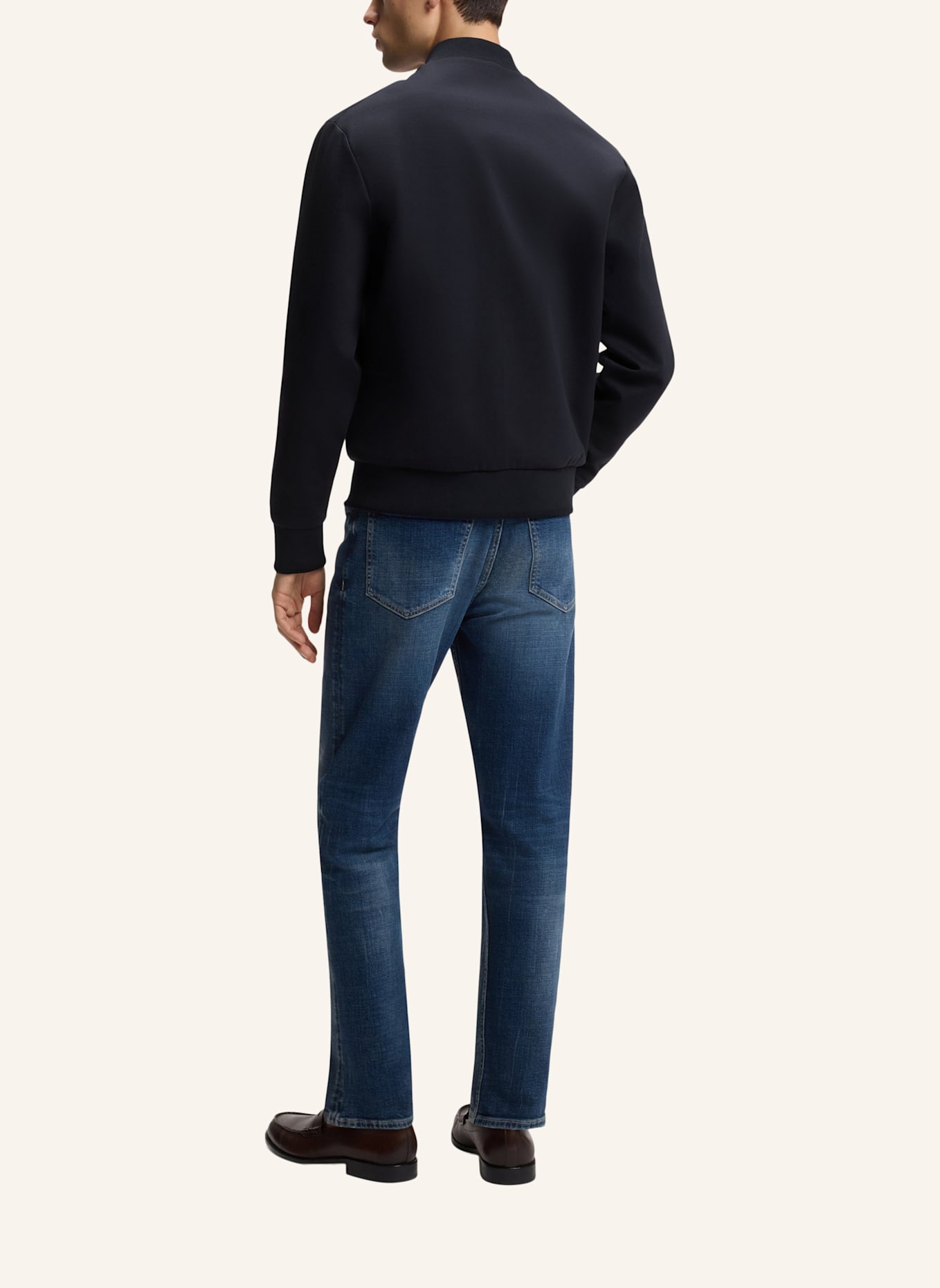 BOSS Sweatshirt C-SKILES 98 Regular Fit: DUNKELBLAU