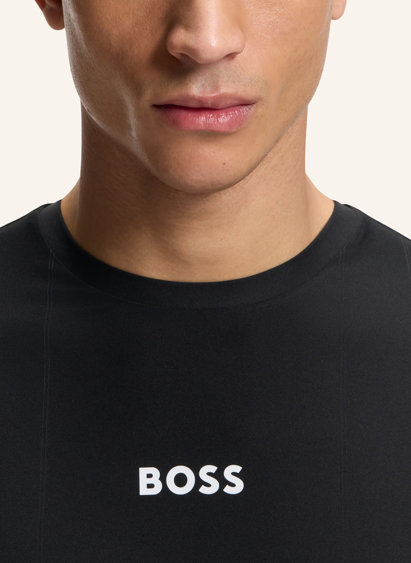 BOSS T-Shirt TS_TOC SERVE 1 Slim Fit: SCHWARZ