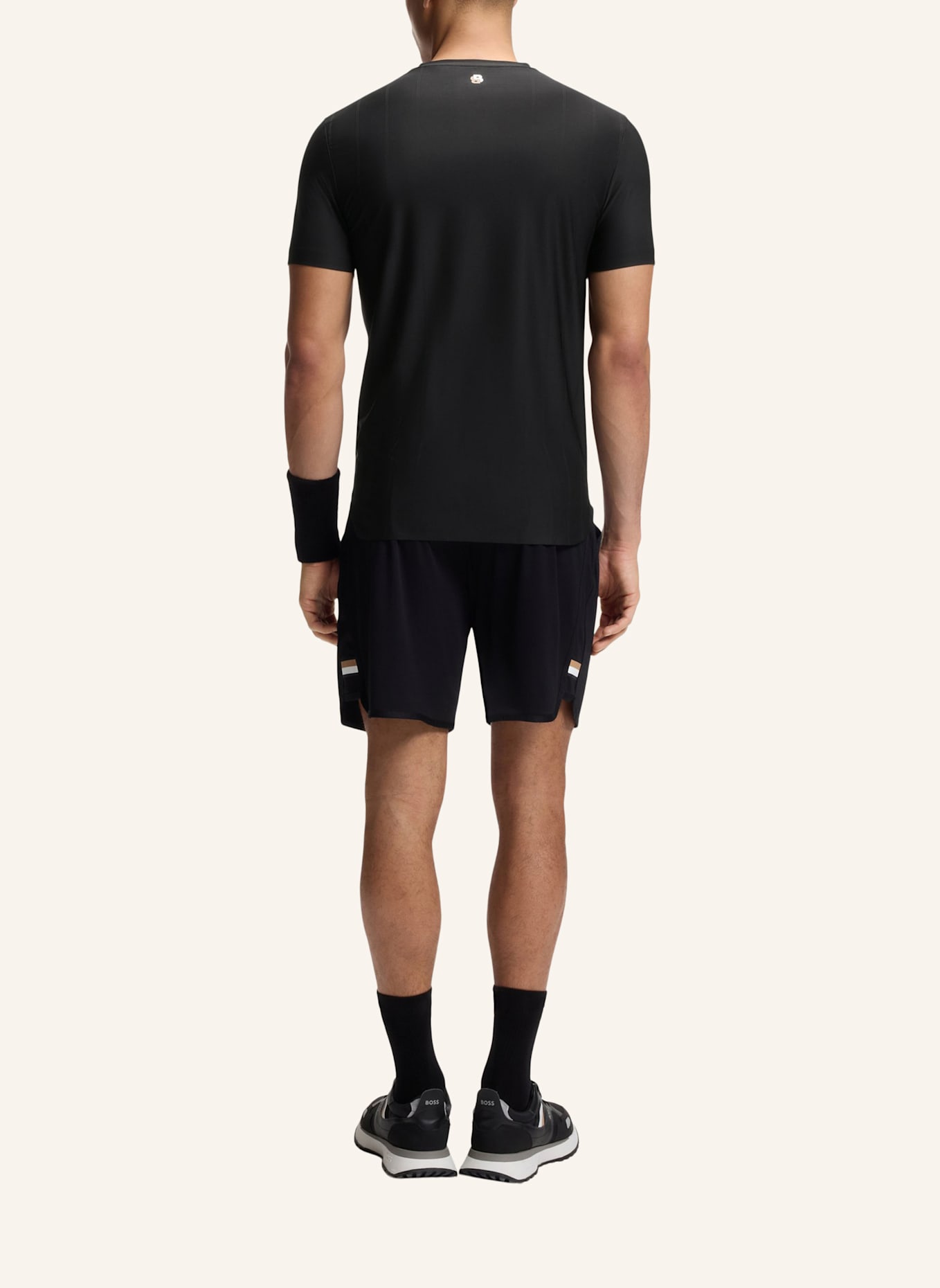 BOSS T-Shirt TS_TOC SERVE 1 Slim Fit: SCHWARZ