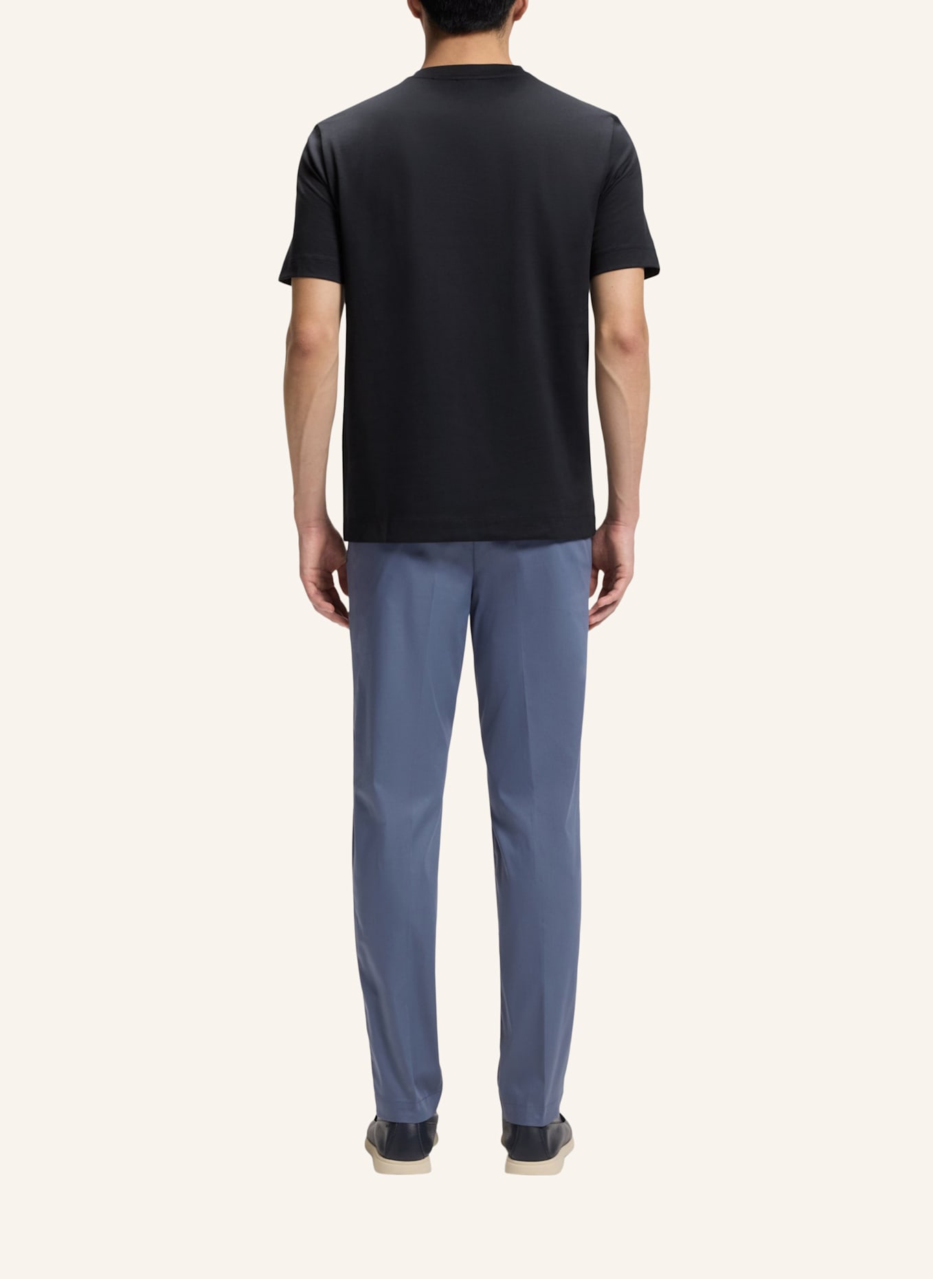 BOSS T-Shirt P-TAUT 89 Regular Fit: DUNKELBLAU
