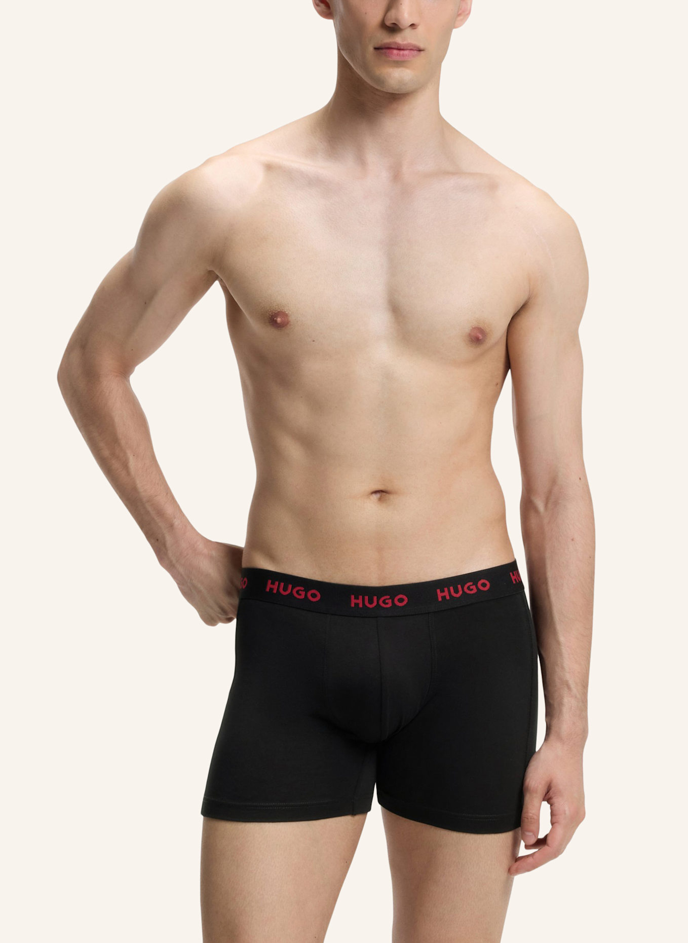 HUGO Boxer Briefs BOXERBR TRPLT DESIGN: GRÜN