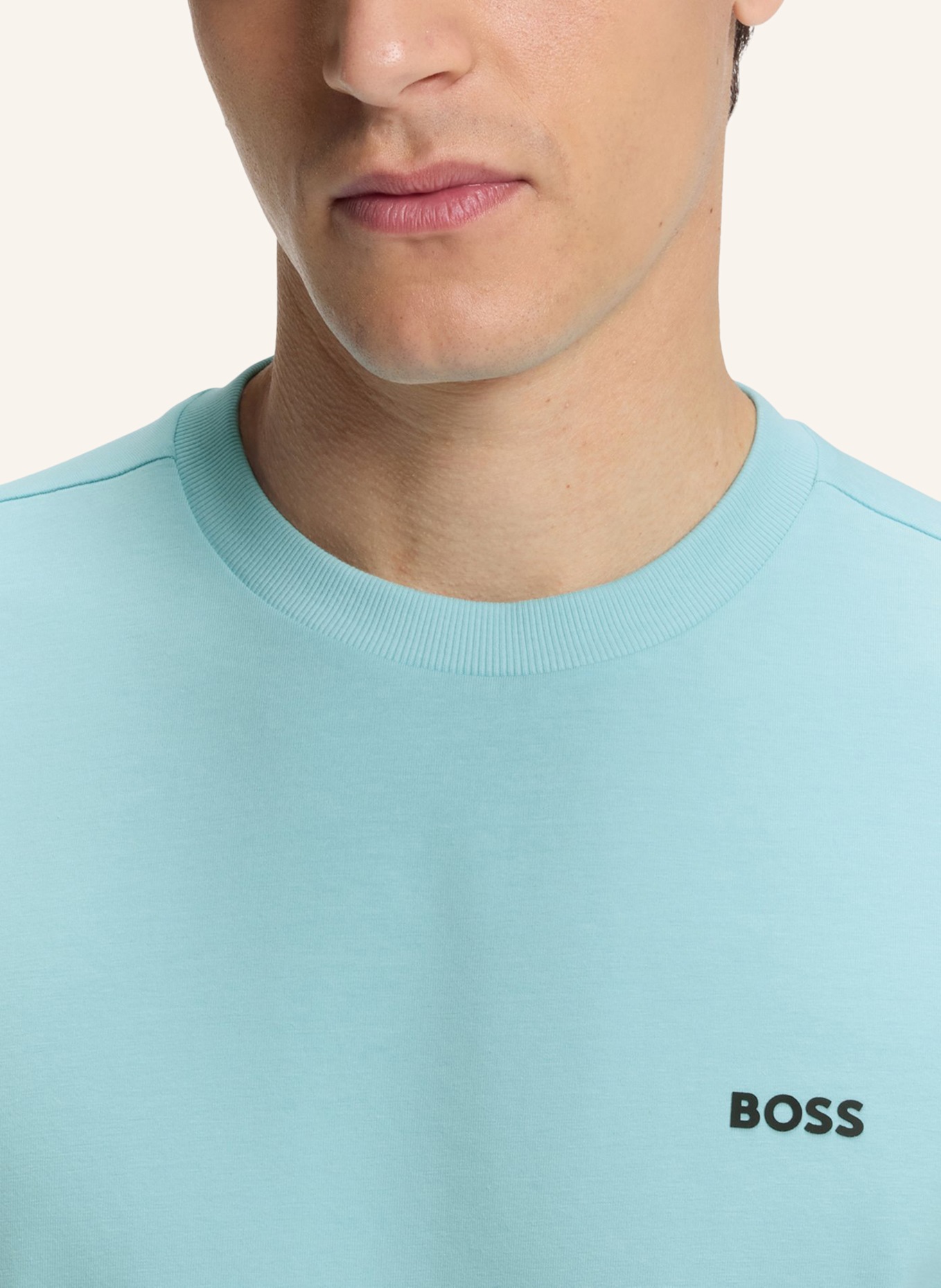 BOSS T-Shirt TEE: BLAU