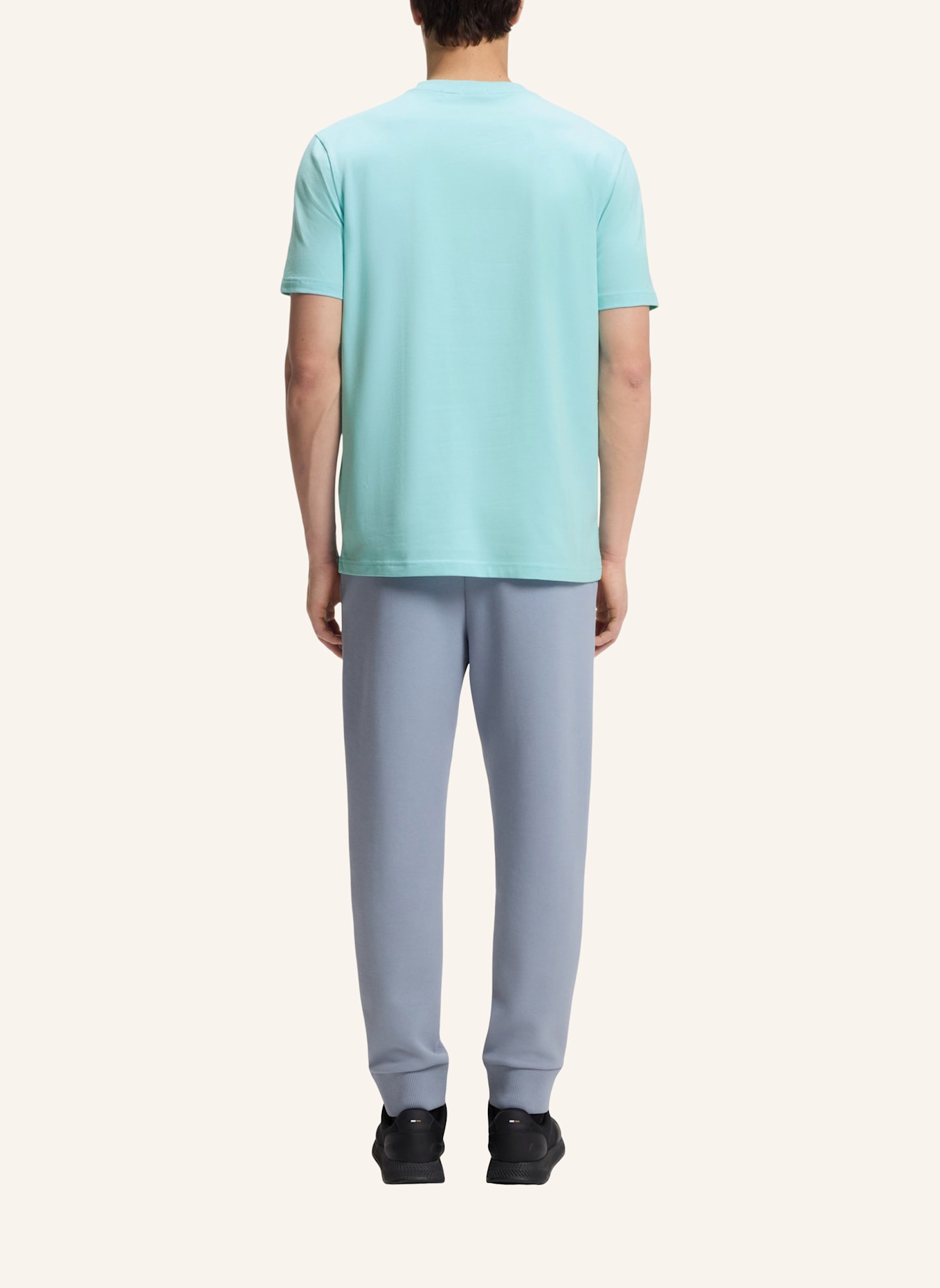 BOSS T-Shirt TEE: BLAU