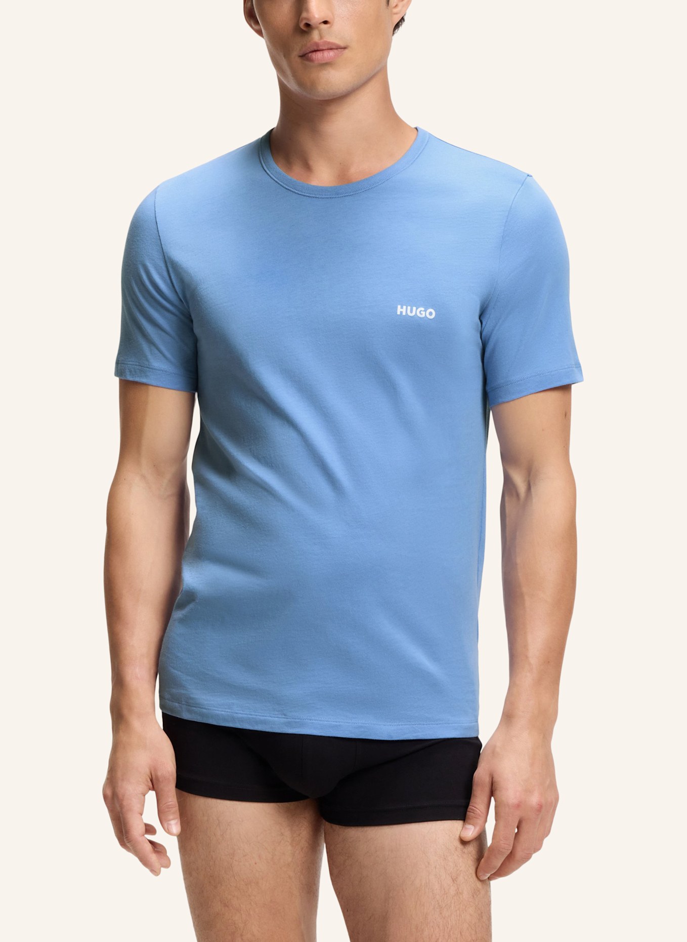 HUGO Unterwäsche Top T-SHIRT RN TRIPLET P Regular Fit: WEISS