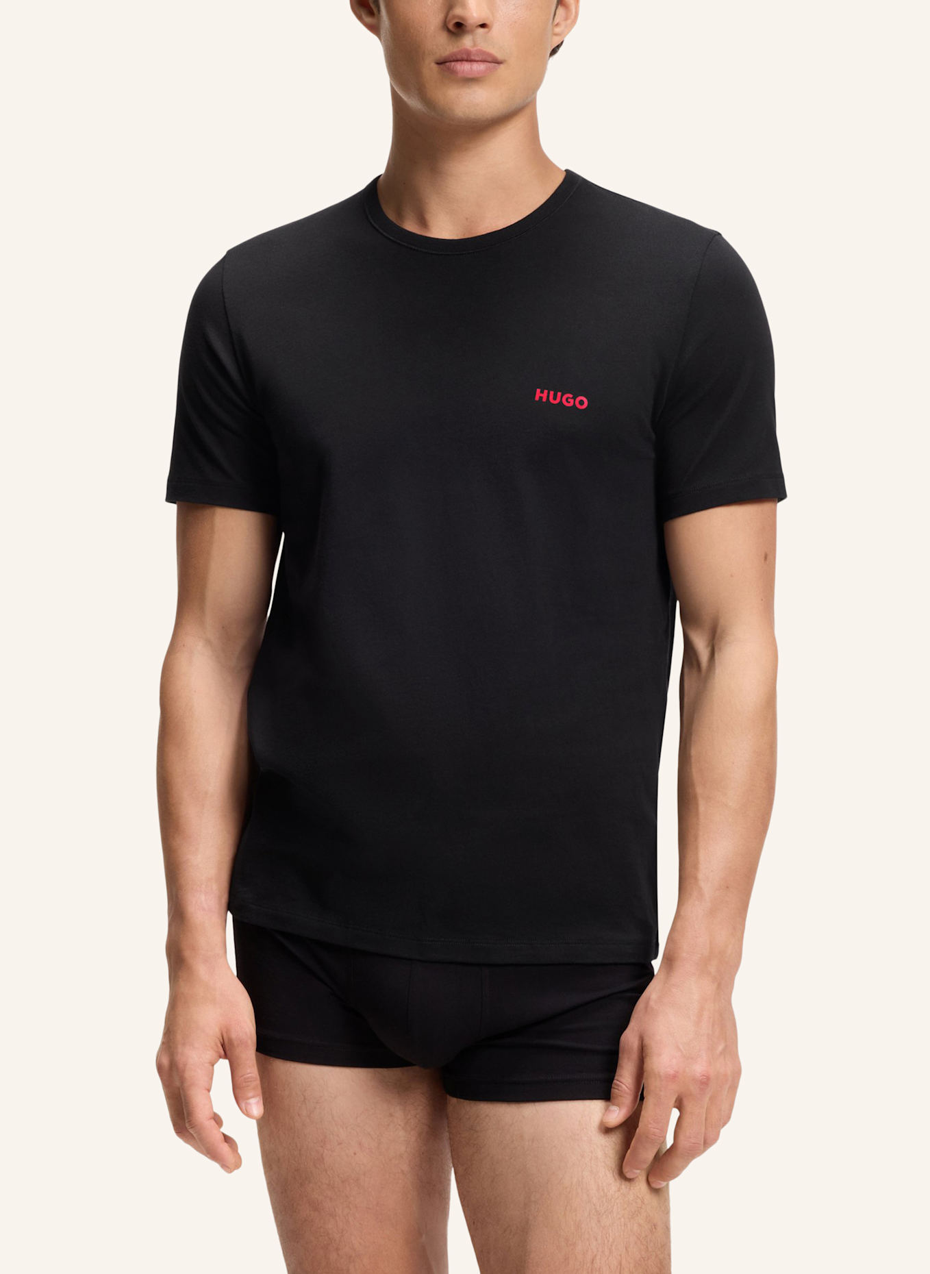 HUGO Unterwäsche Top T-SHIRT RN TRIPLET P Regular Fit: WEISS
