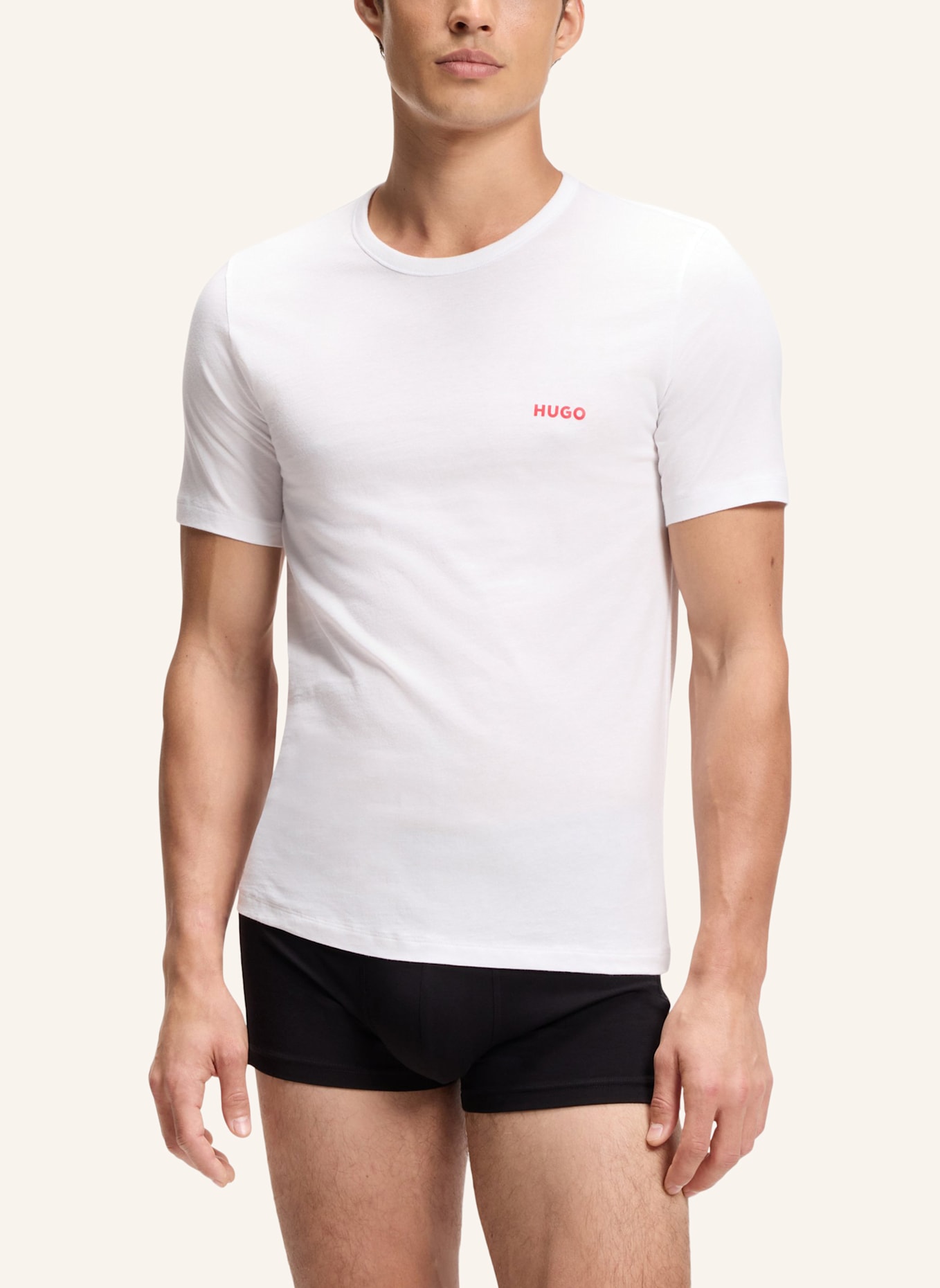 HUGO Unterwäsche Top T-SHIRT RN TRIPLET P Regular Fit: WEISS