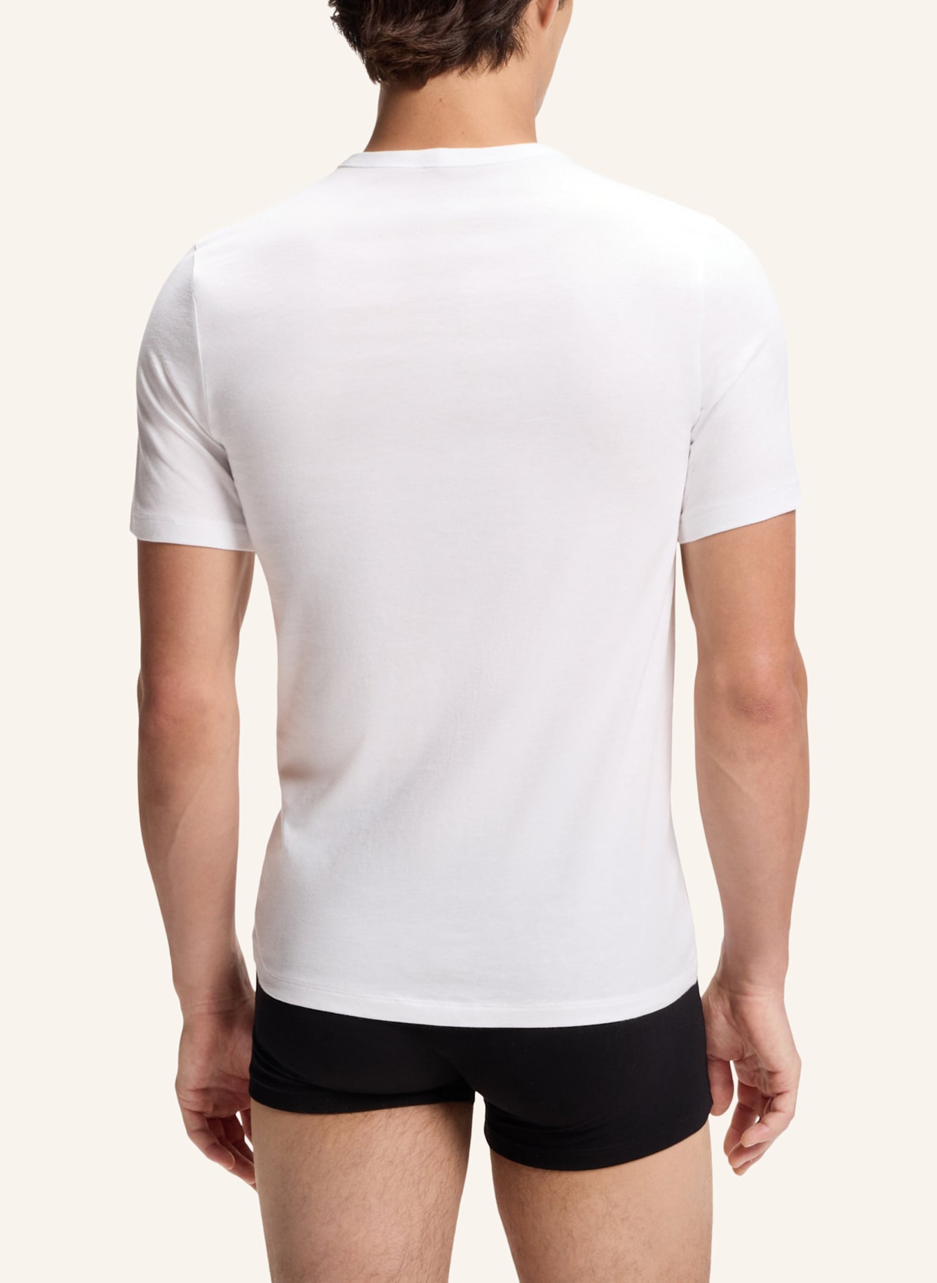 HUGO Unterwäsche Top T-SHIRT RN TRIPLET P Regular Fit: WEISS