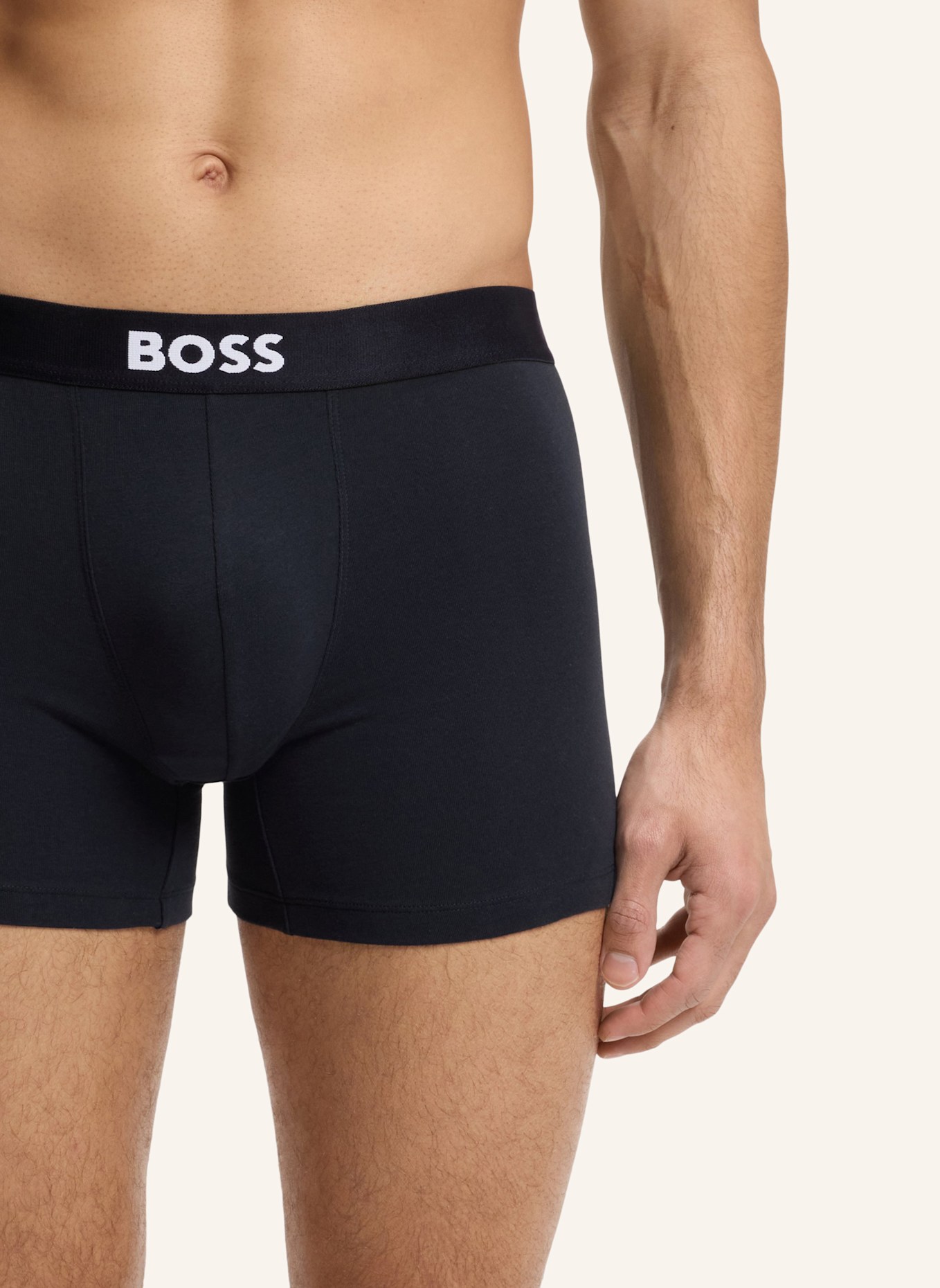 BOSS 3er-Pack Boxershorts ONE: BLAU