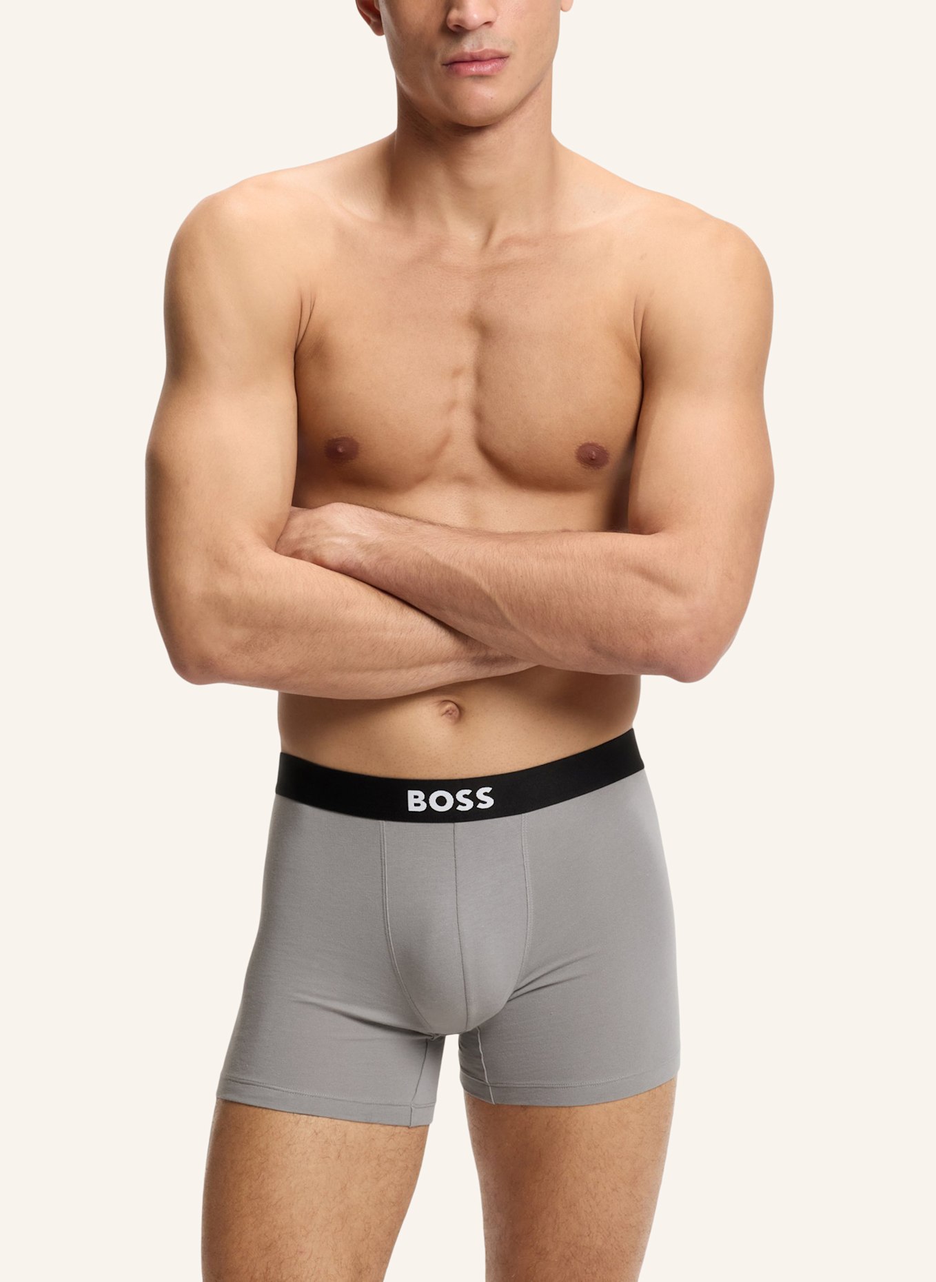 BOSS 3er-Pack Boxershorts ONE: BLAU