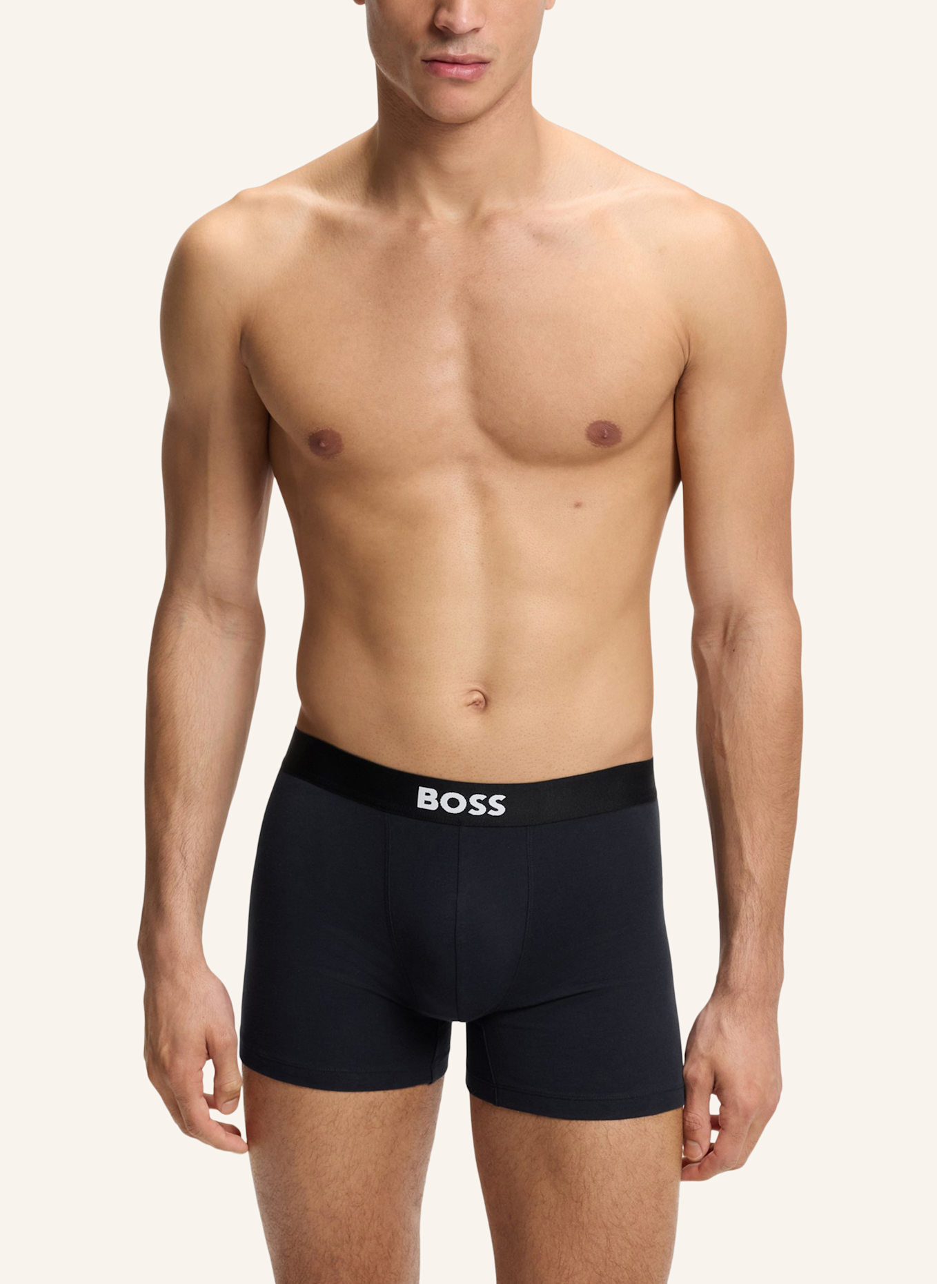 BOSS 3er-Pack Boxershorts ONE: BLAU