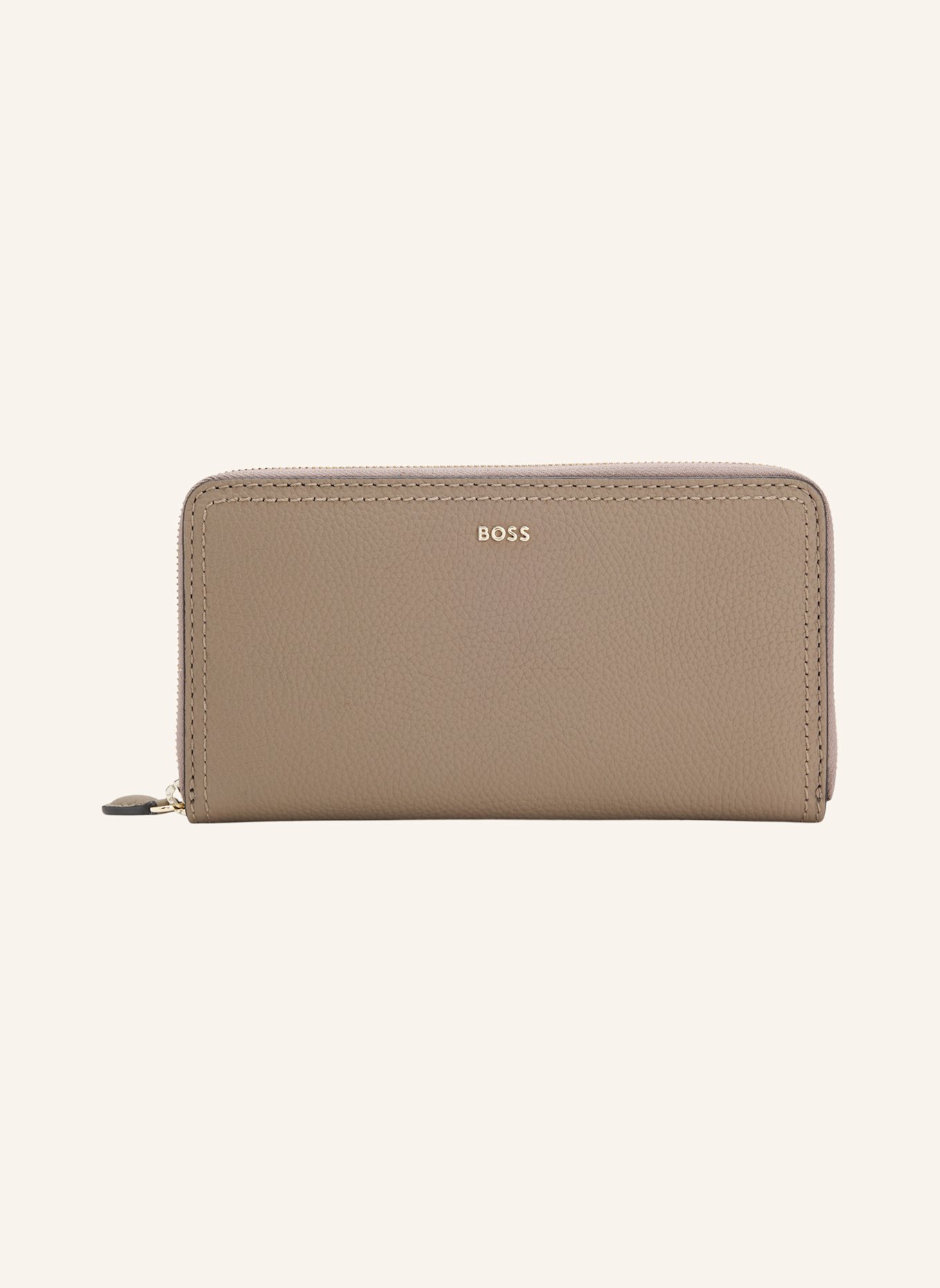 BOSS Brieftasche LENAH ZIPAROUND: BRAUN