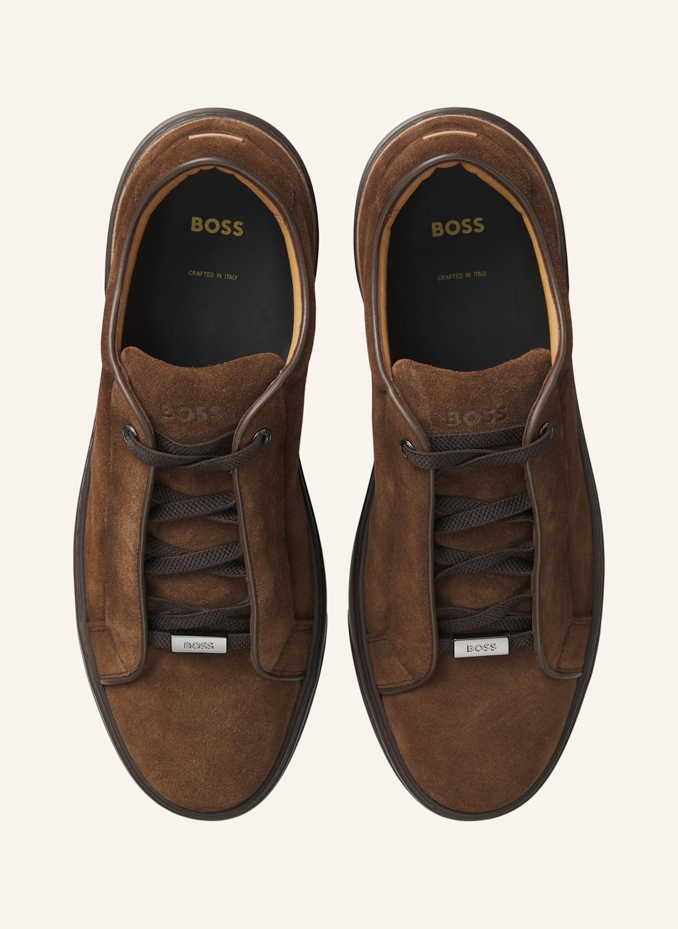 BOSS Sneaker GARYTENN: DUNKELBRAUN