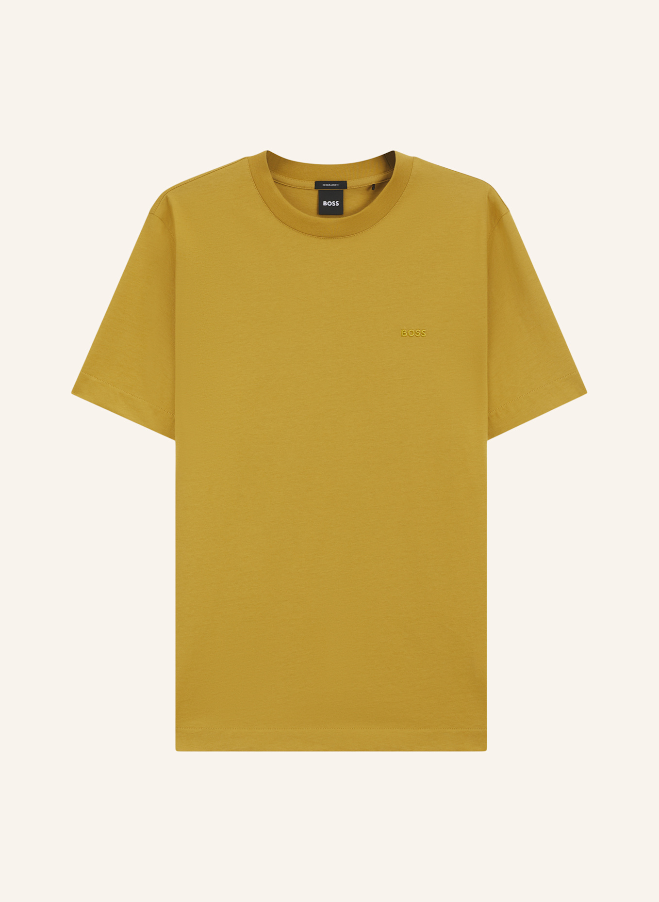 BOSS T-Shirt THOMPSON 01 Regular Fit: GOLD
