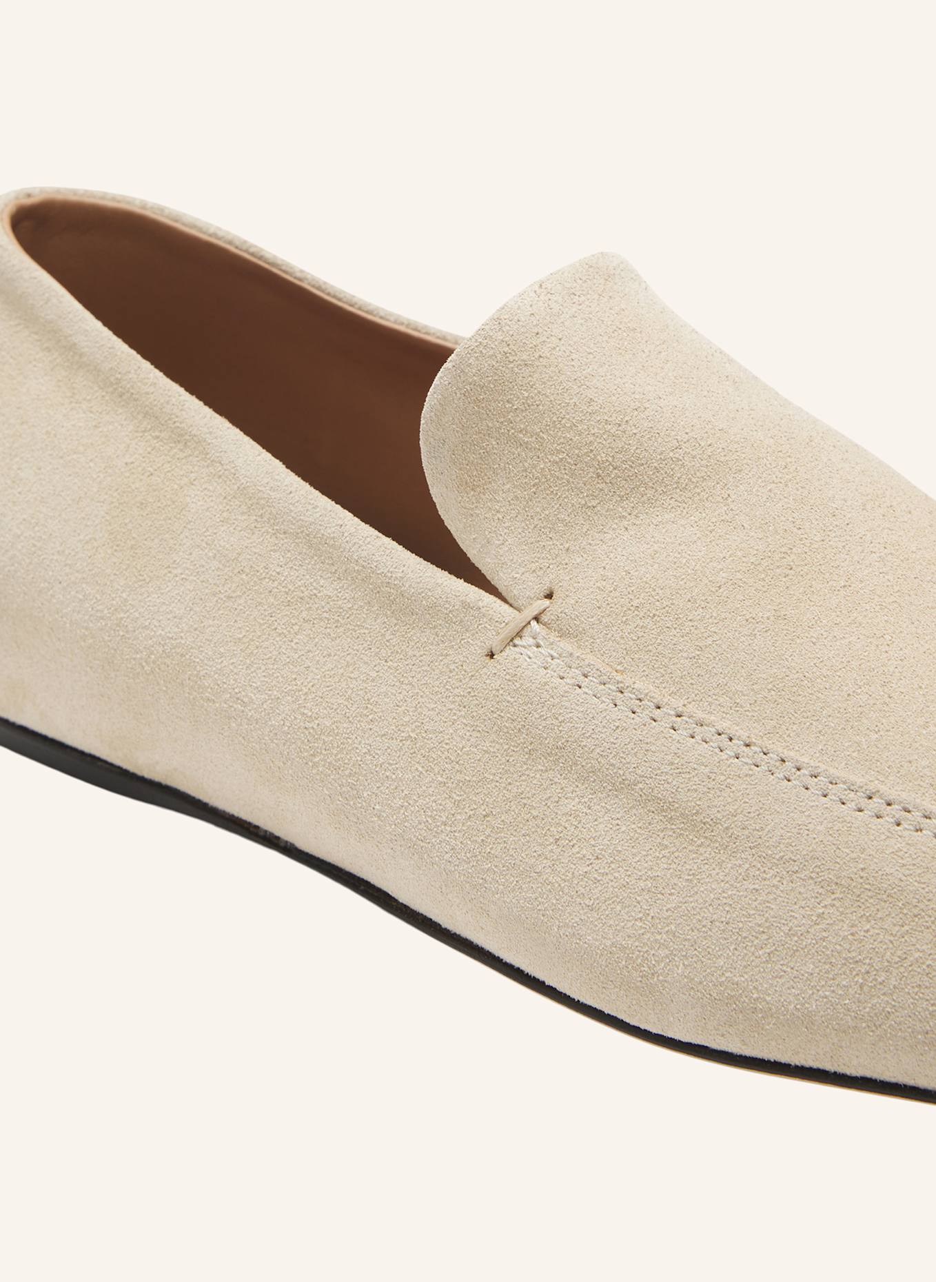 BOSS Flats PYNA_LOAFER_SD: BEIGE