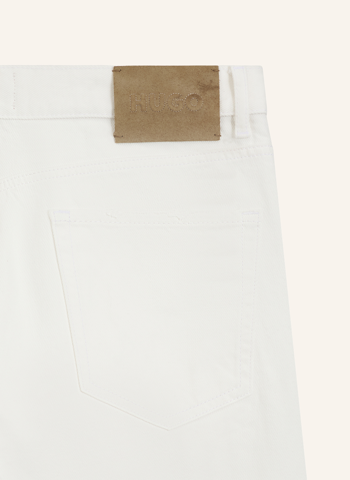 HUGO Jeans HUGO 838 Relaxed Fit: WEISS
