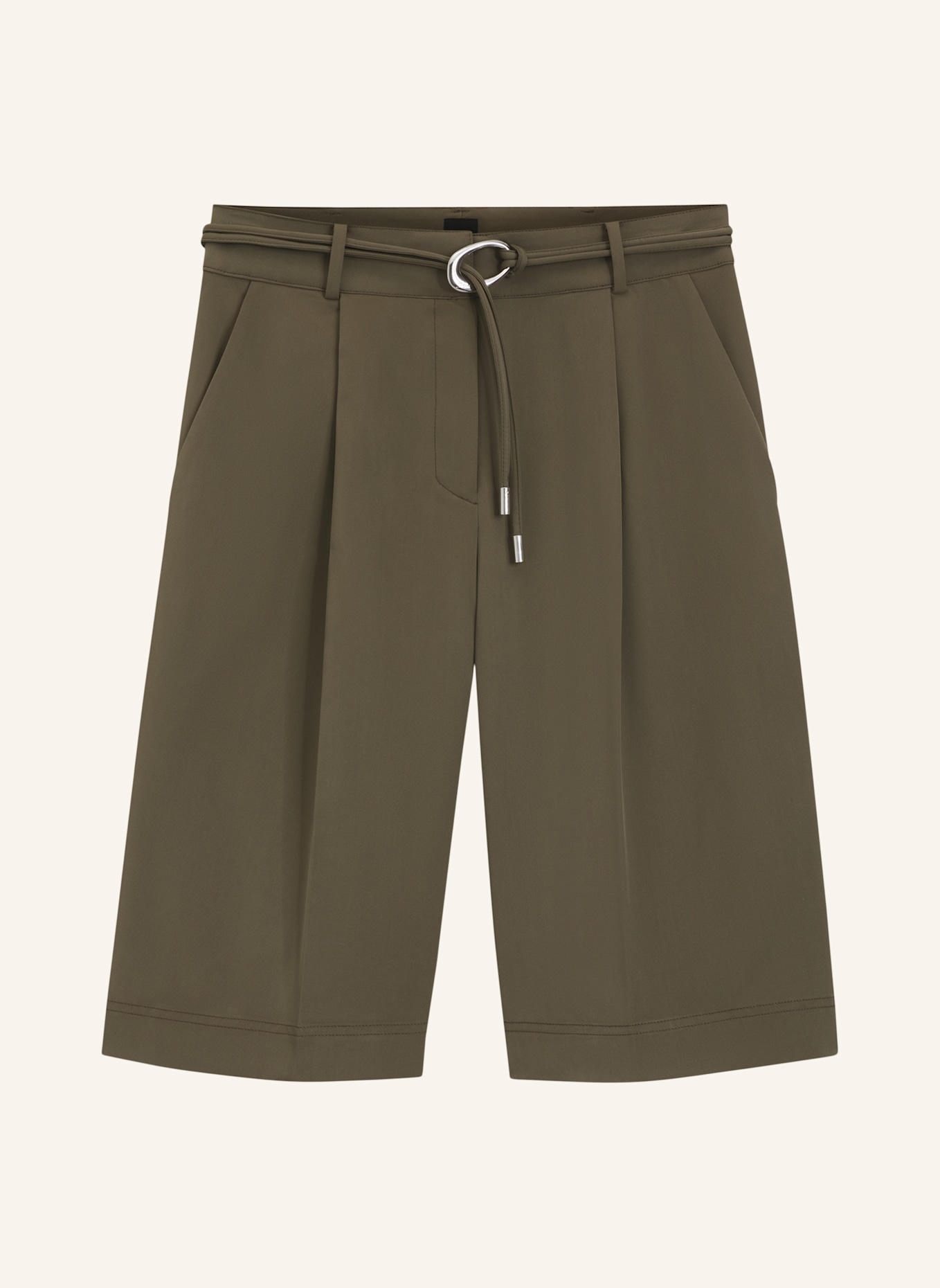 BOSS Casual Hose C_TALARINA3 Relaxed Fit: GRÜN