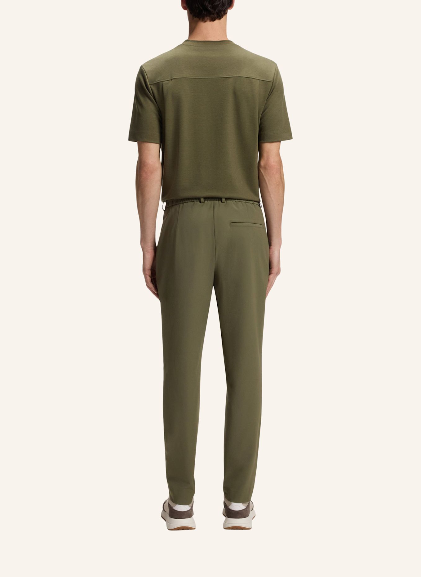 BOSS Anzughose P-PERIN-RDS-WG-263F Tapered Fit: GRÜN